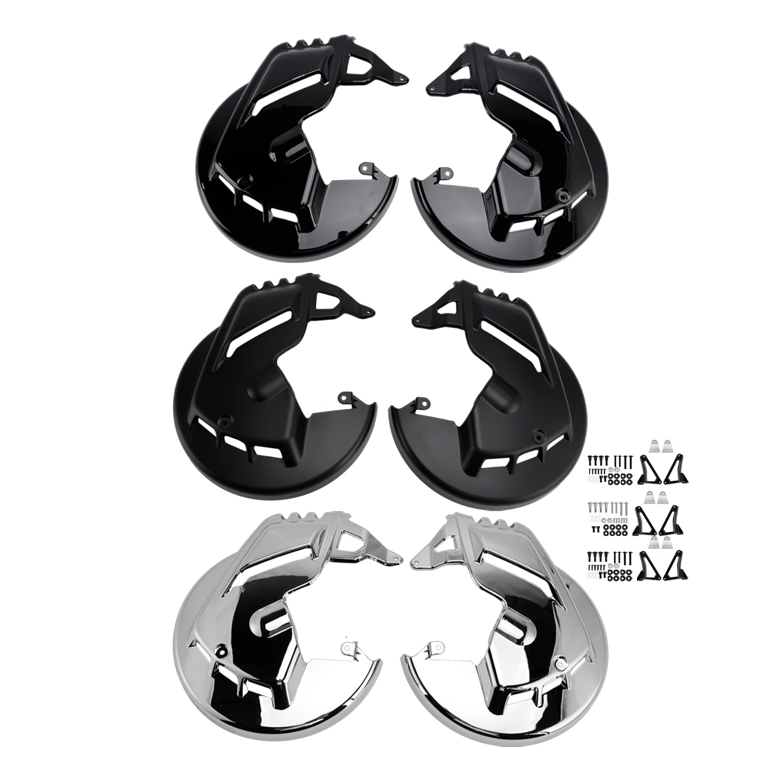 Front Brake Disc Rotor Covers For Honda Goldwing GL1800 F6B 01-15