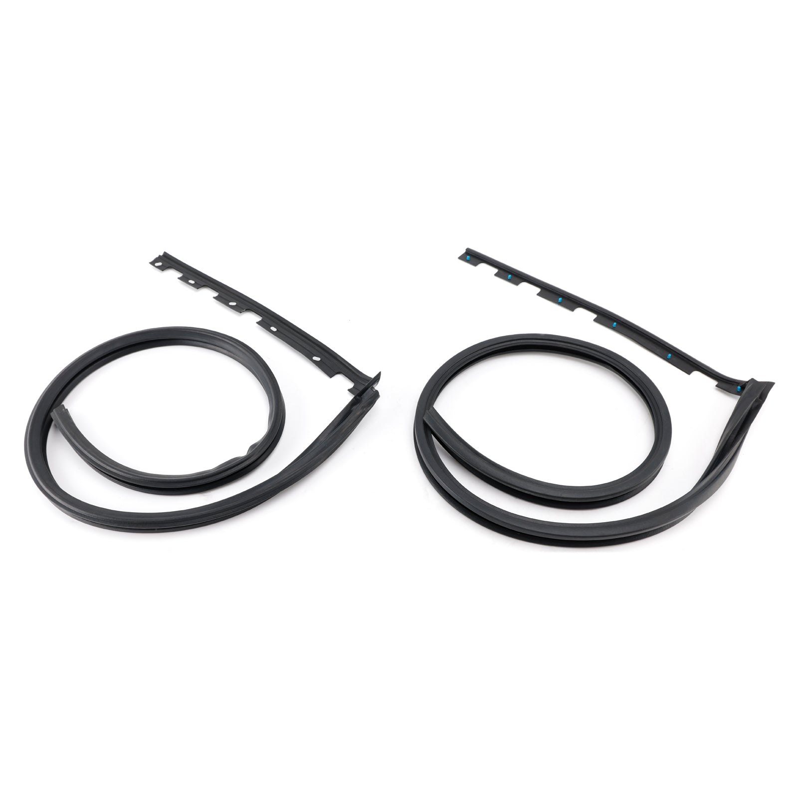 Left+Right Door Sub Seal Set Rubber For Honda 3D CIVIC 1996-2000 EK9 EK2-3 EK4