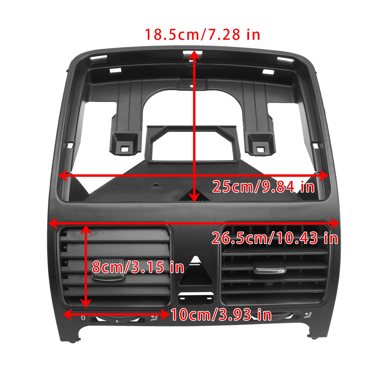 Dashboard Center Air Vent Outlet 1K0819743A For VW Jetta MK5 2005-2009