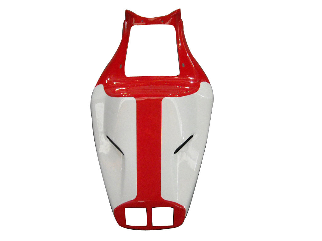 1996-2002 Ducati 996/748 Red White Bodywork Fairing ABS Injection Mold 5# Generic