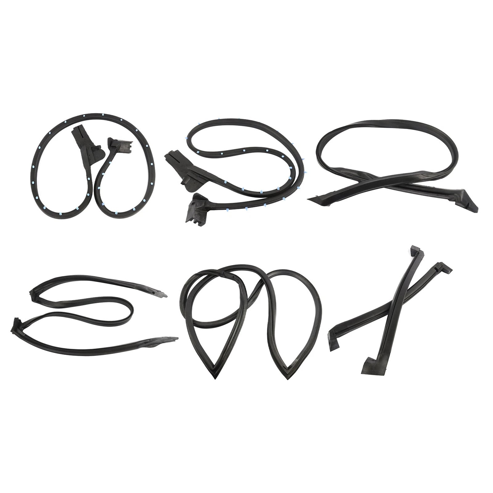 Seal Weatherstrip Kit Waterproof  9096GGW For Chevrolet Corvette C4 Coupe 90-96