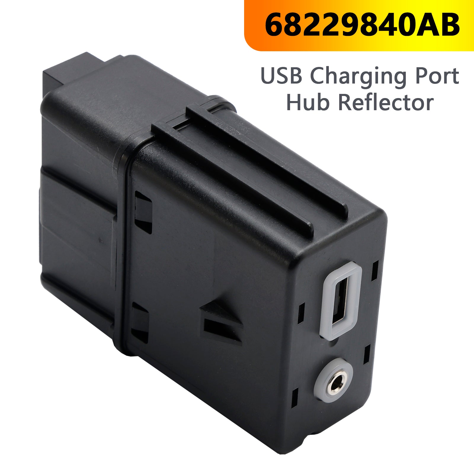 Réflecteur de hub de port de chargement USB Chrysler Pacifica 2017-2020 68229840AB 68229840AA