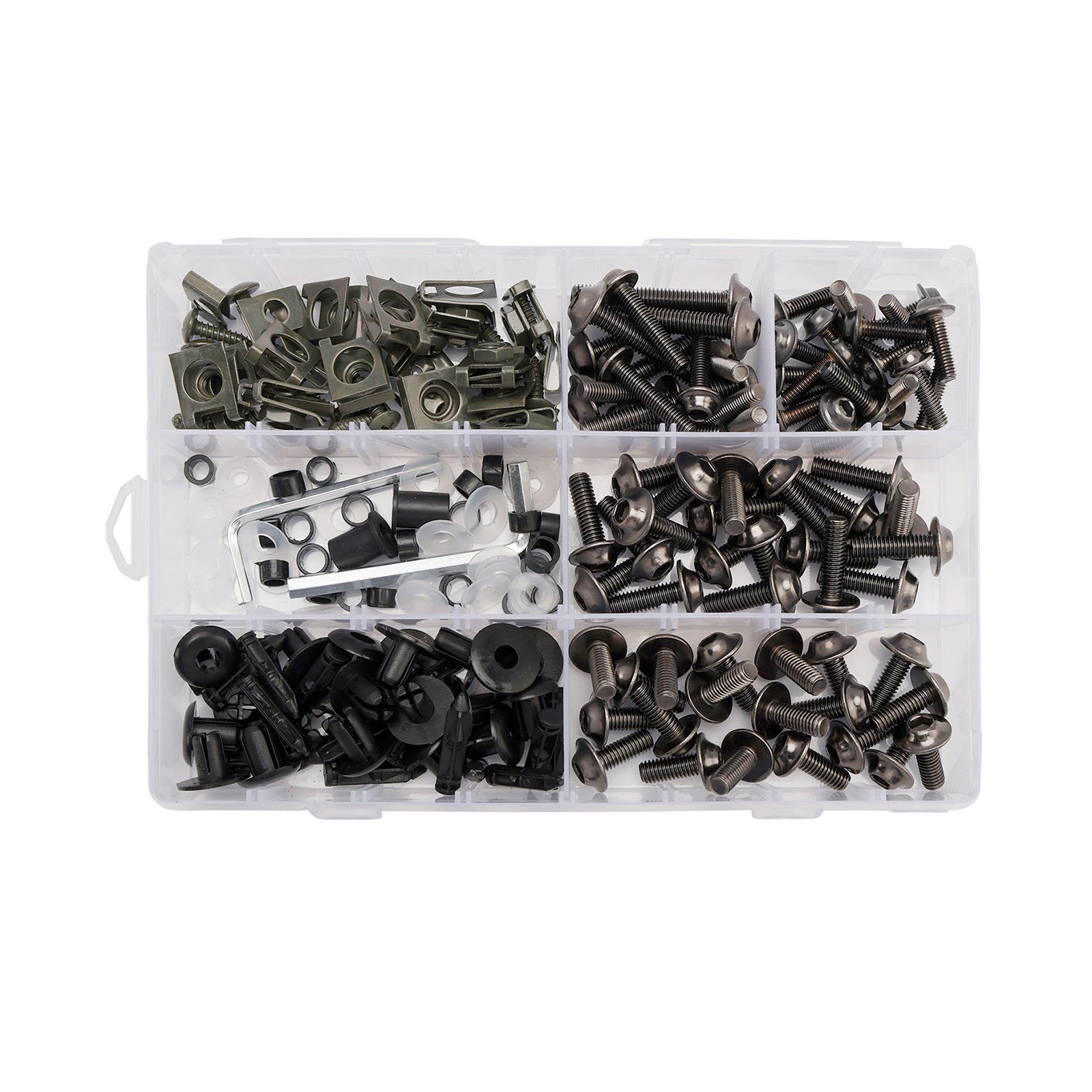 Kit de carenado de inyección, carrocería de plástico ABS apto para Yamaha YZF-R6 2017-2023