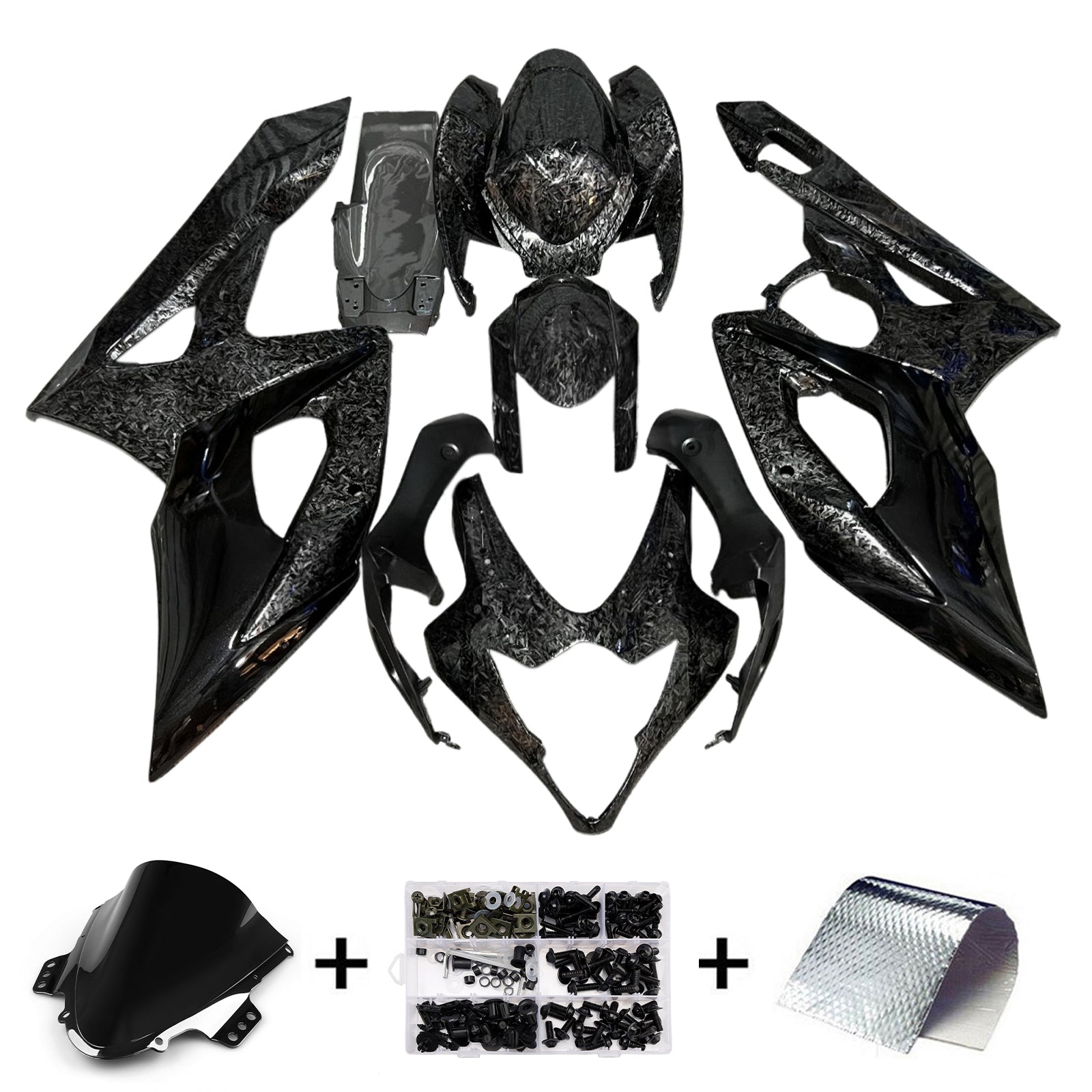 Kit de carenagem injeção Absos de plástico para Suzuki GSXR1000 2005-2006 K5
