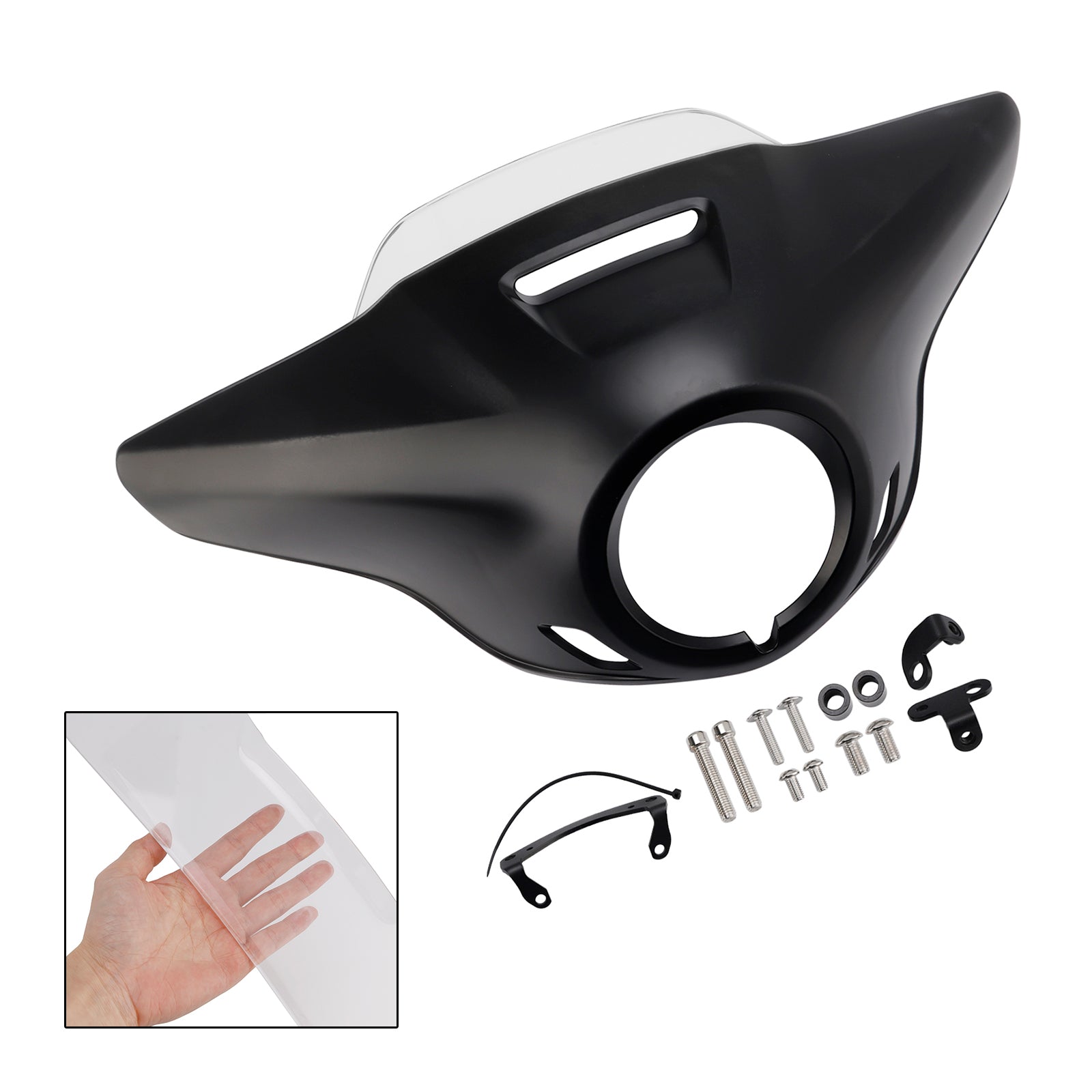 Windshield WindScreen Headlight Fairing fit for HONDA CM300 CM500 2021-2024