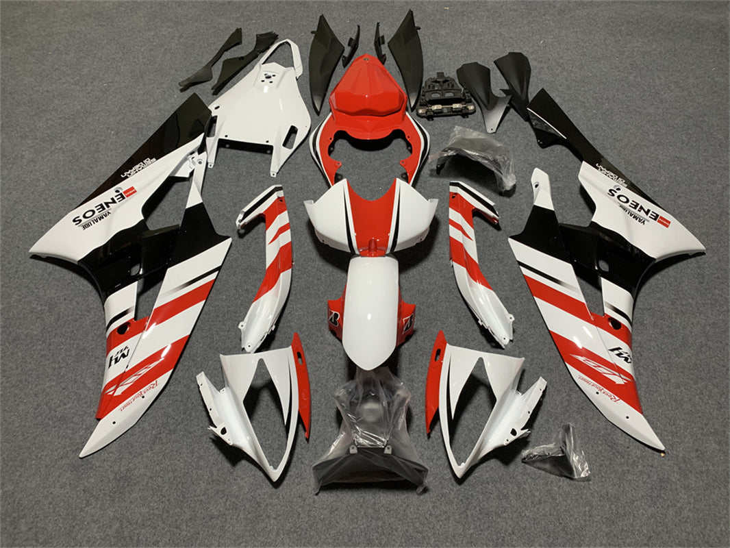 2006-2007 YAMAHA YZF 600 R6 Injektionsmässa kit Kroppsarbete Plastic ABS #154