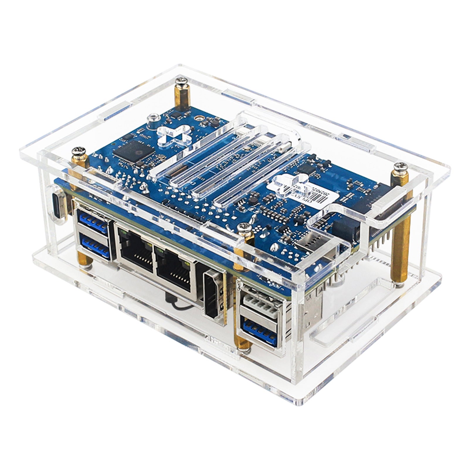 Oranje Pi RV2 speciaal shell-ontwikkelingsbord acryl shell transparante doos