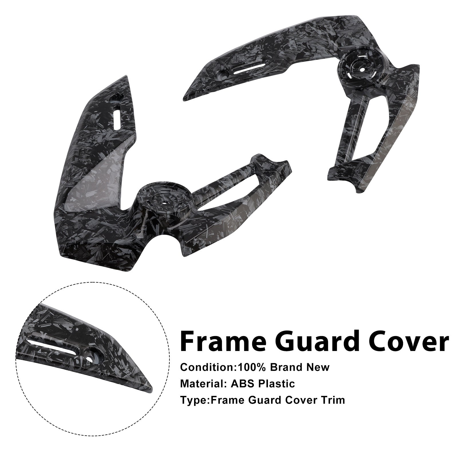 Carénage de protection du couvercle latéral du cadre Kawasaki Z900 2025-2026