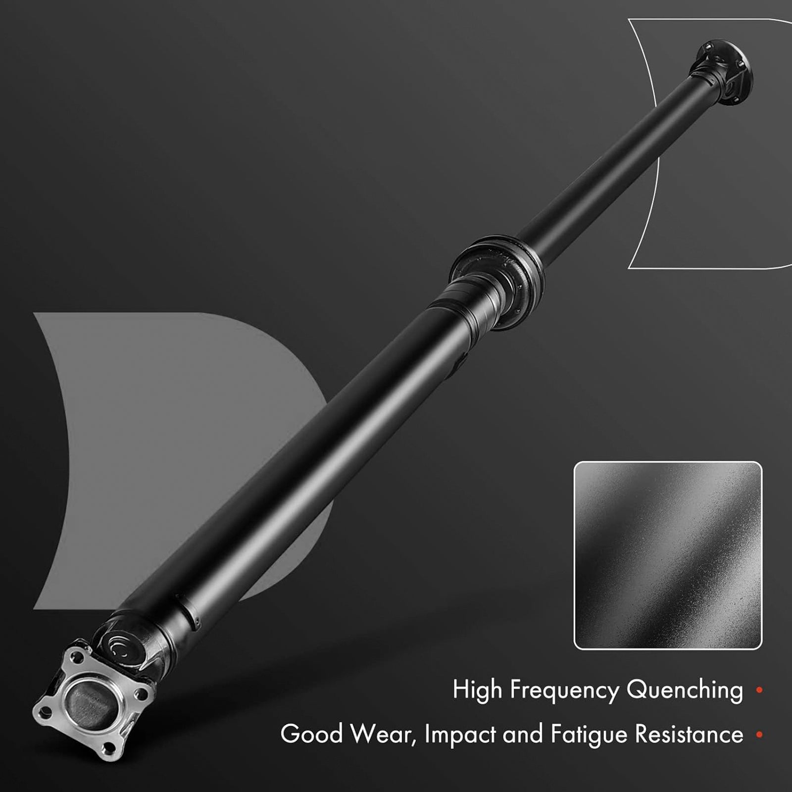 2013-2016 Mercedes-Benz GL350 X166 Series V6 3.0L Front Driveshaft Prop Shaft Assembly 1664100601 A1664100601 938181