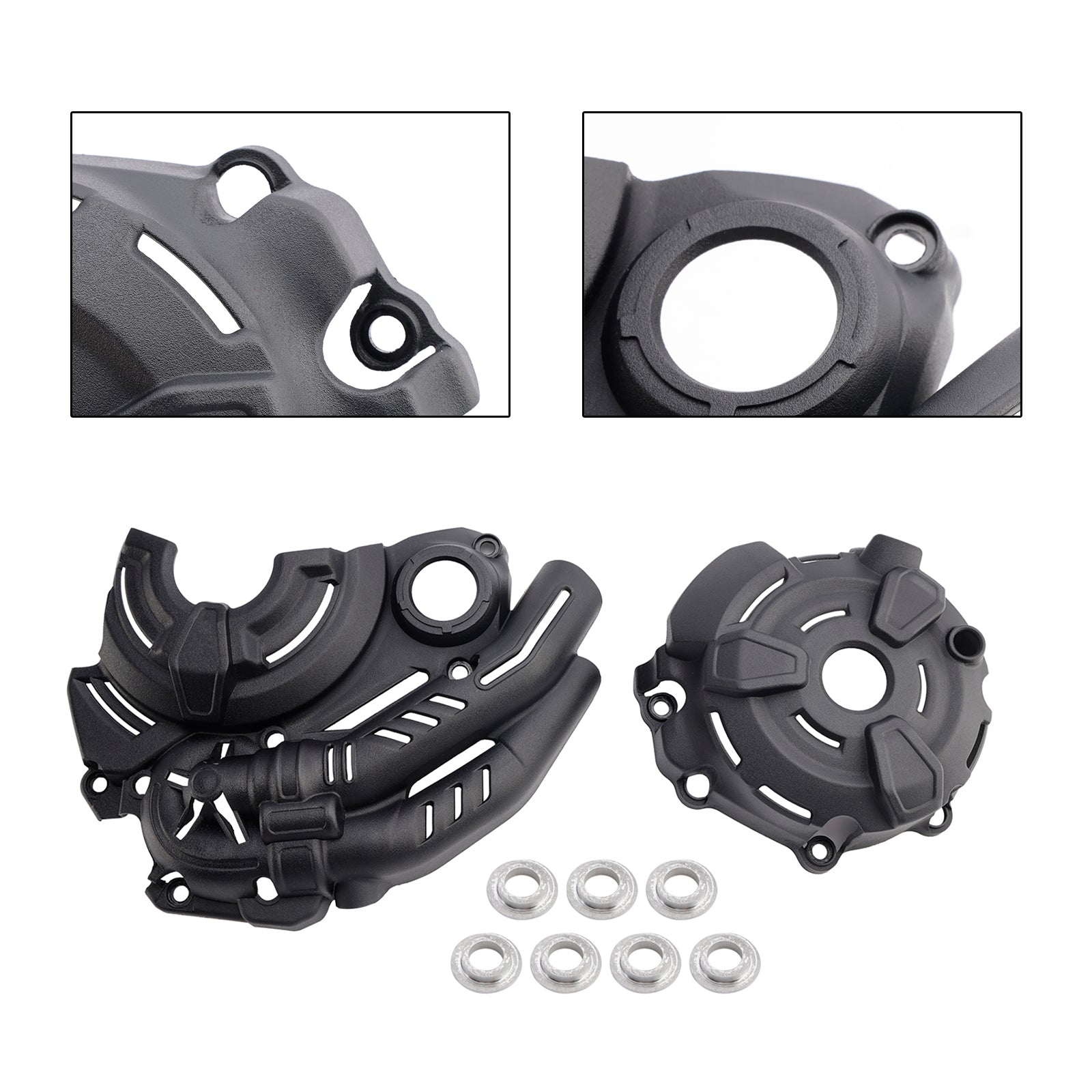 2019-2024 YAMAHA Tracer 7 Engine Guards Protective Engine Housing Black