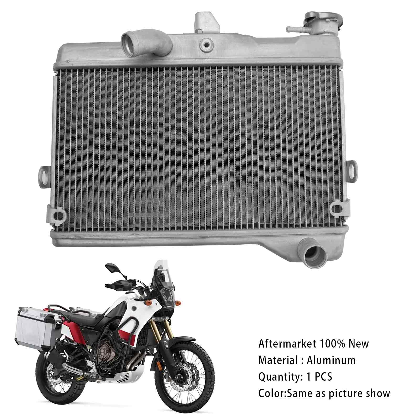 Radiator Cooling Engine Cooler For Yamaha Tenere 700 XTZ700 2019-2024