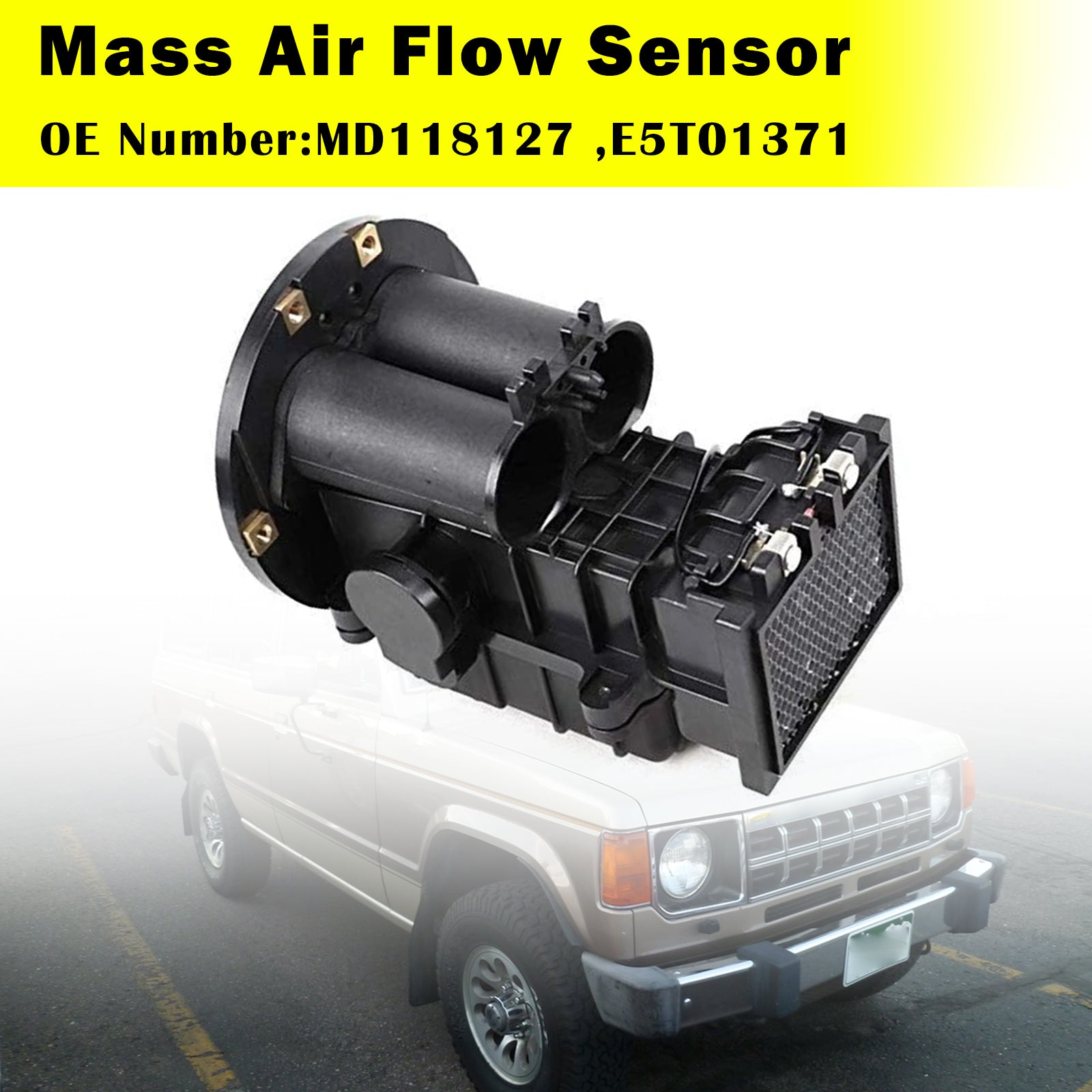 Mass Air Flow Sensor MD118127 E5T01371 For Mitsubishi Galant Montero Sigma
