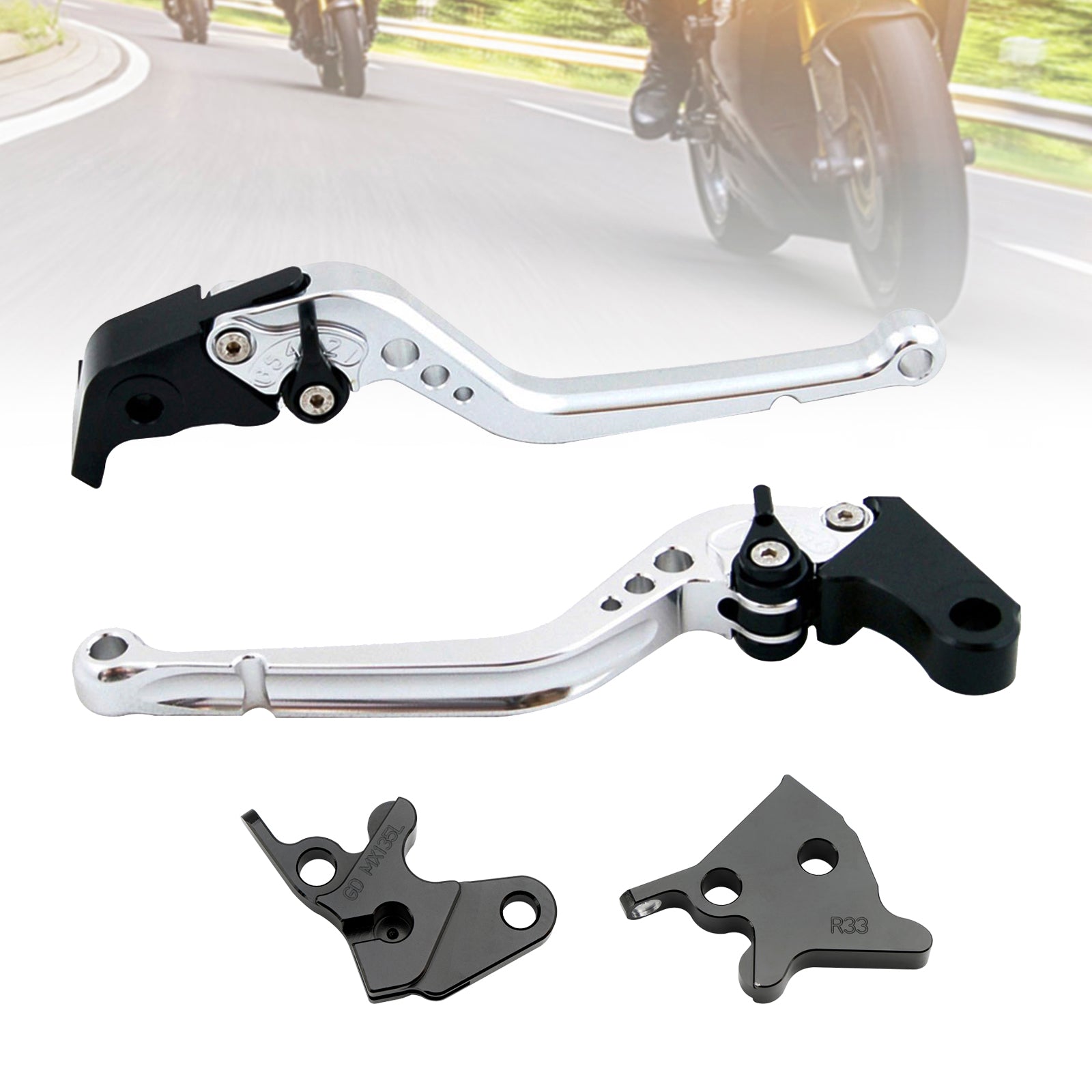 2005-2014 Yamaha YBR125 Lang clutchbremsespak