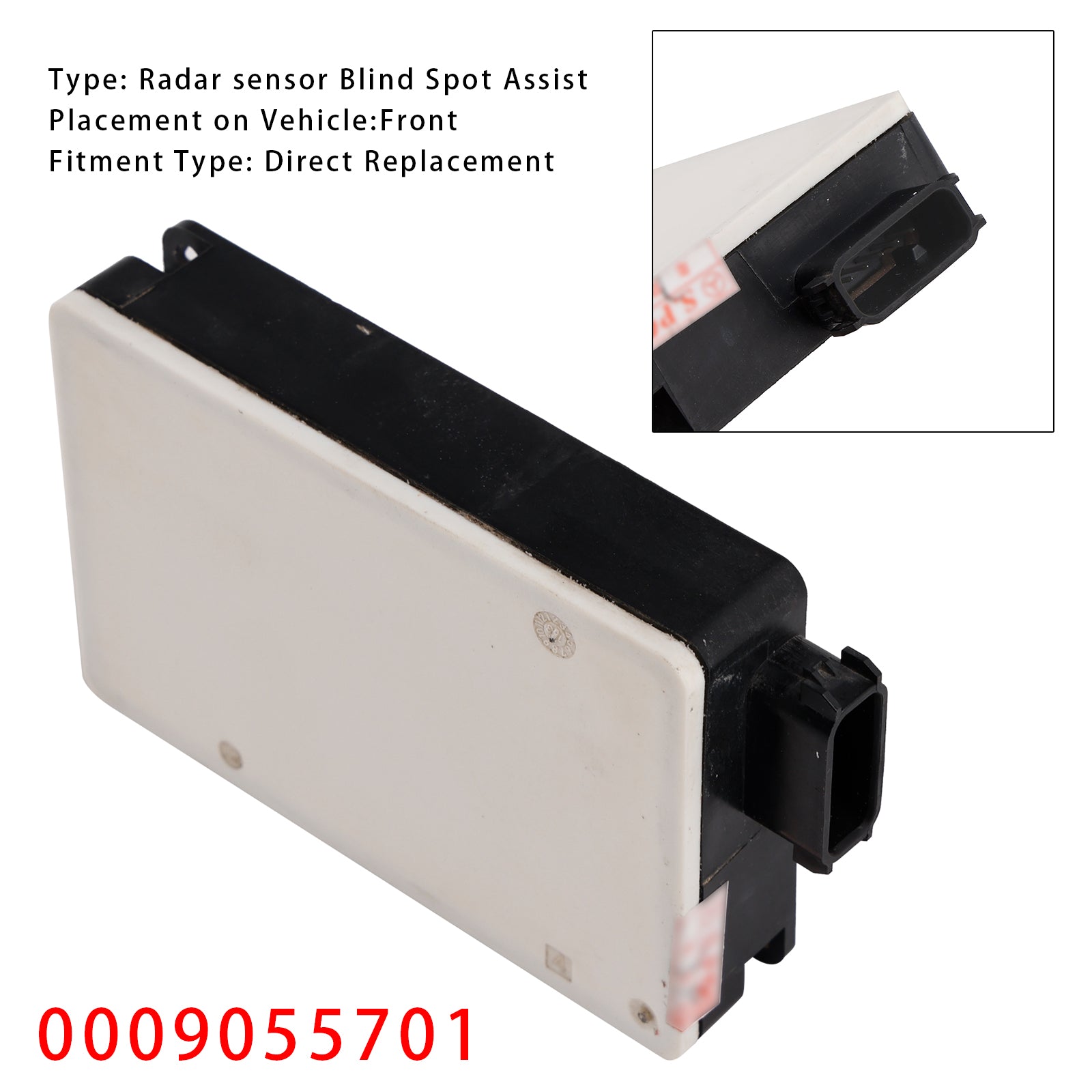 Mercedes Benz Gle 250d Nouveau capteur radar Bonnet Bonnet verts à mort 0009055701