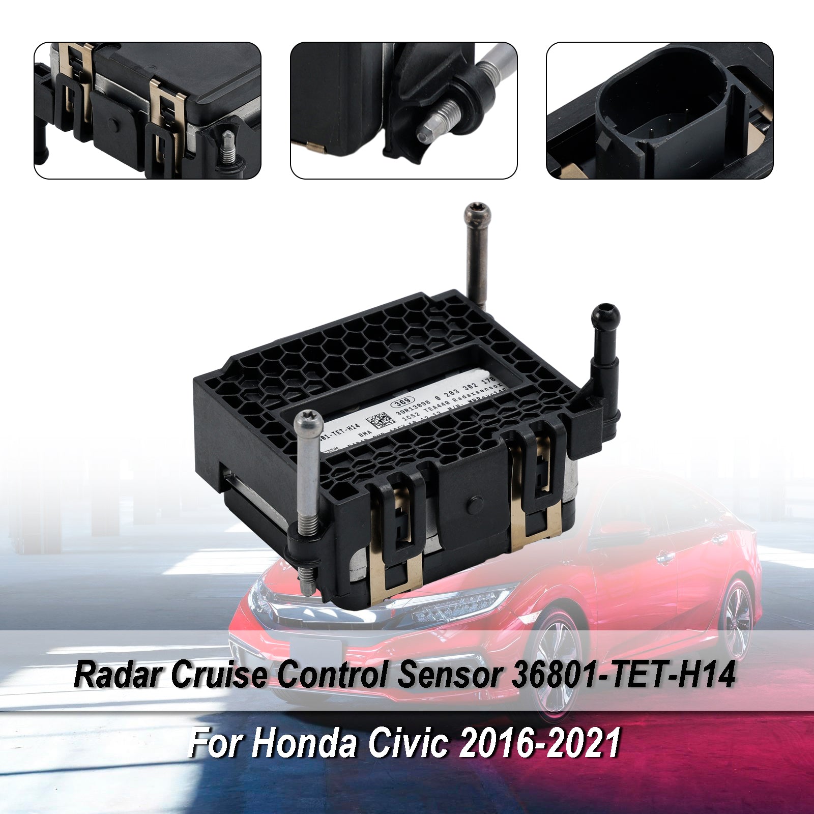 2016-2021 Honda Civic Front Radar Cruise Control Distance Sensor 36801-TET-H14