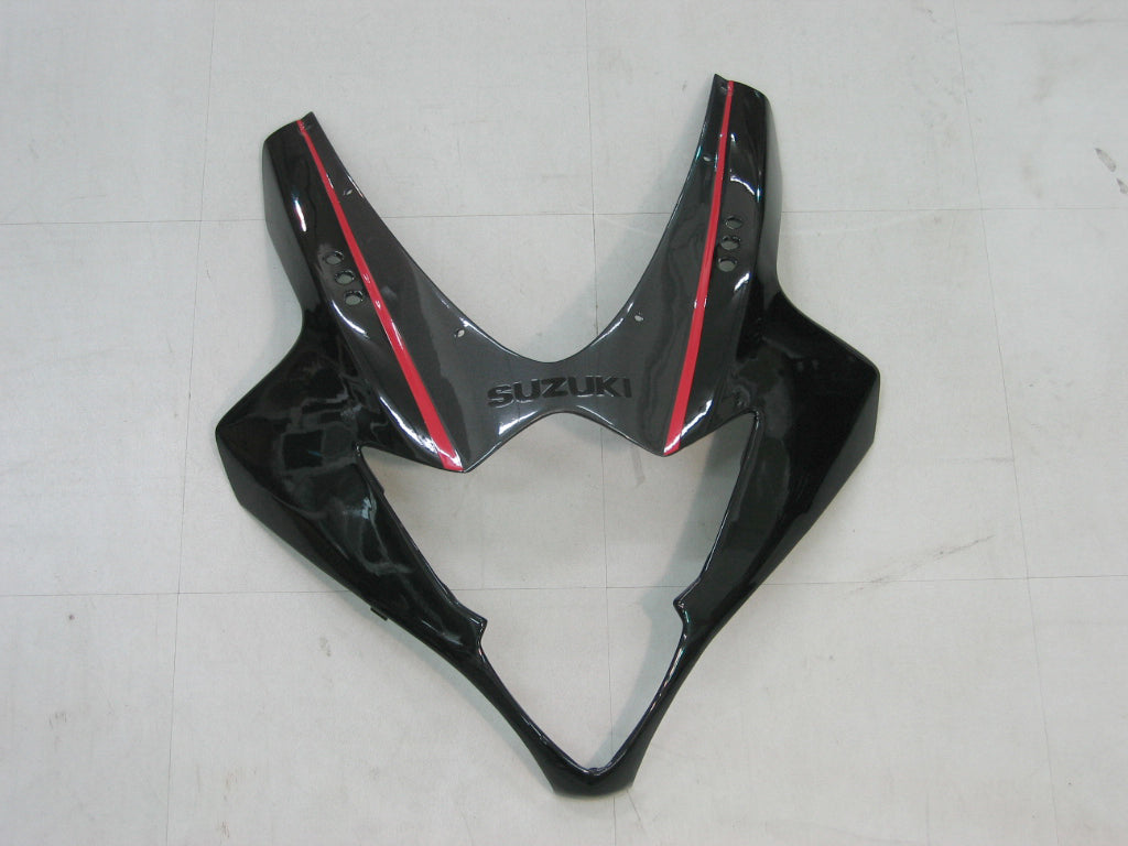 2005-2006 Suzuki GSXR 1000 Silver & Black GSXR Racing Fairings Generic