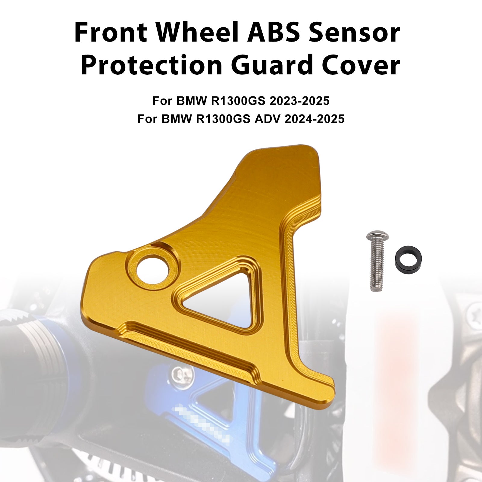 Garde de Protection de capteur ABS de roue avant pour BMW R1300GS/ADV 23-25