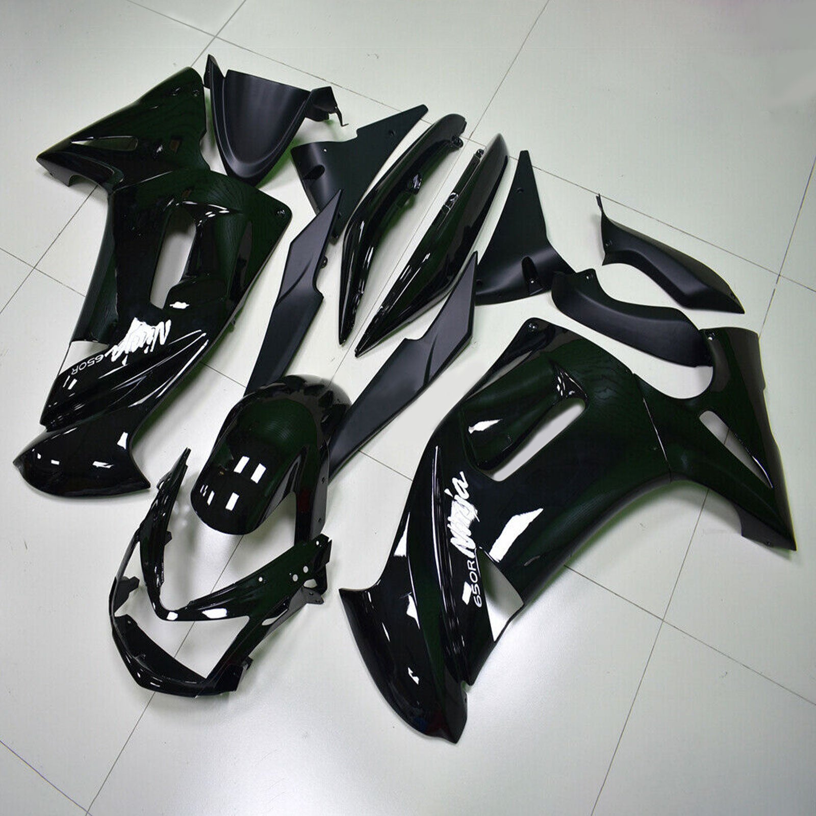 2006-2008 Kawasaki Ninja 650 ER-6F EX650 Fairing Kit Plastic 02# Generic