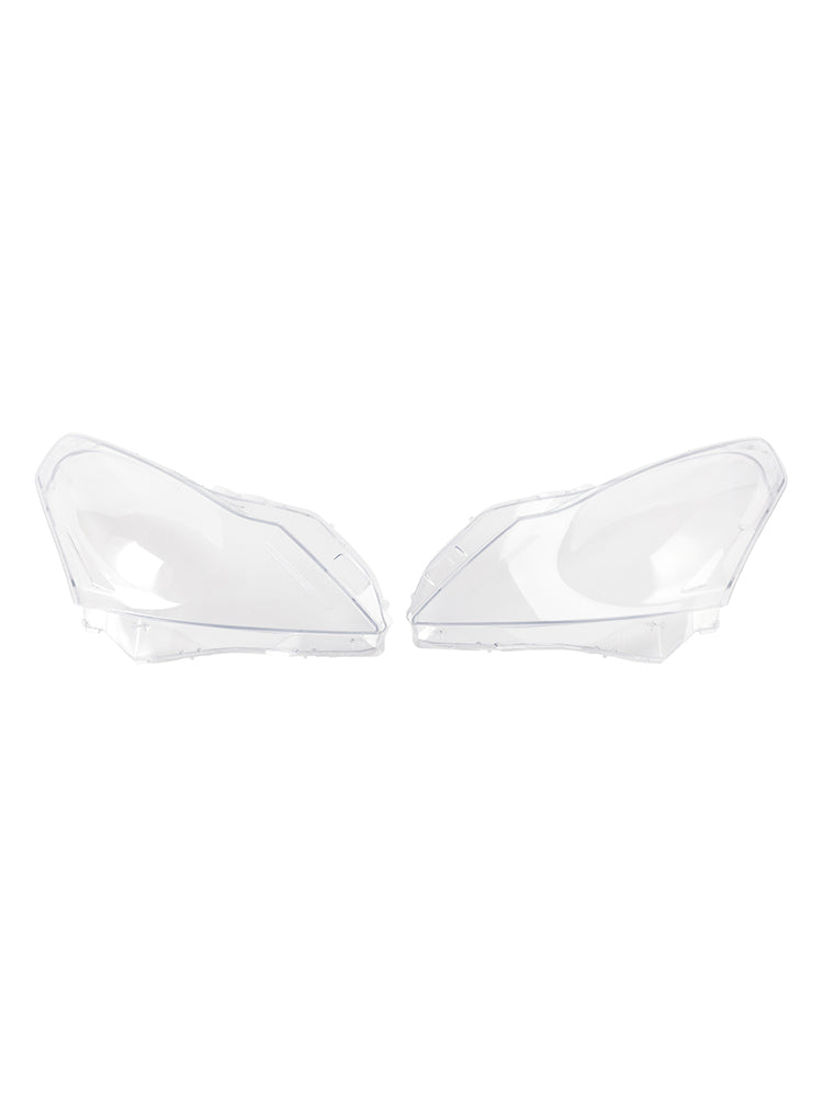 2010-2013 Infiniti G25 G37 Sedan 2pcs Headlight Lens Shell Cover Clear
