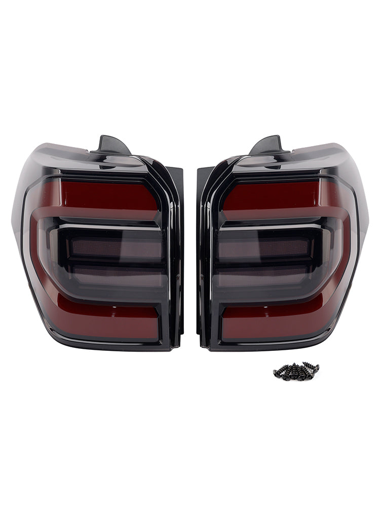 2PCS LED Tail Lights For Toyota 4Runner 2010-2024 Animation Sequential Rear Lamp