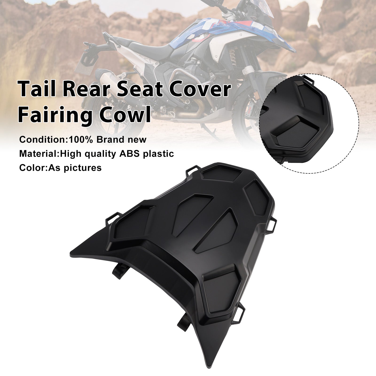 Tail Rear Seat Cover Fairing Cowl For BMW R1300GS 2024-2026