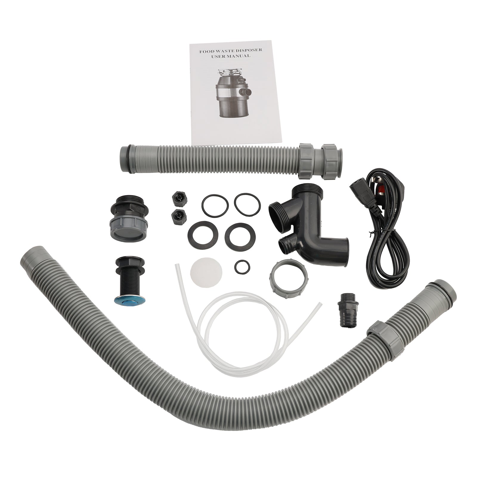 Afvalverwijdering 3/4 HP 2800 RPM Onder gootsteen Keuken Voedselafvalverwijderaar met stekker