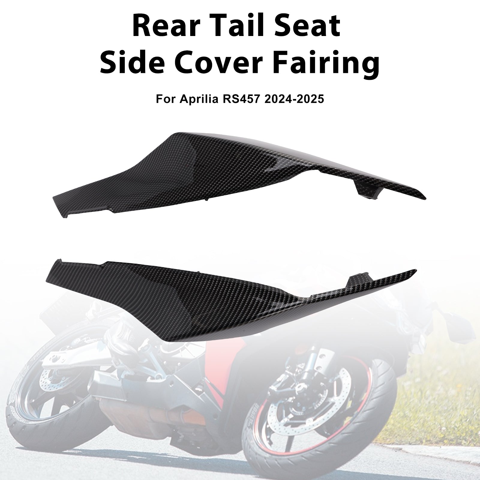 Bakre setesidedeksel Fairing for Aprilia RS457 RS 457 2024-2025