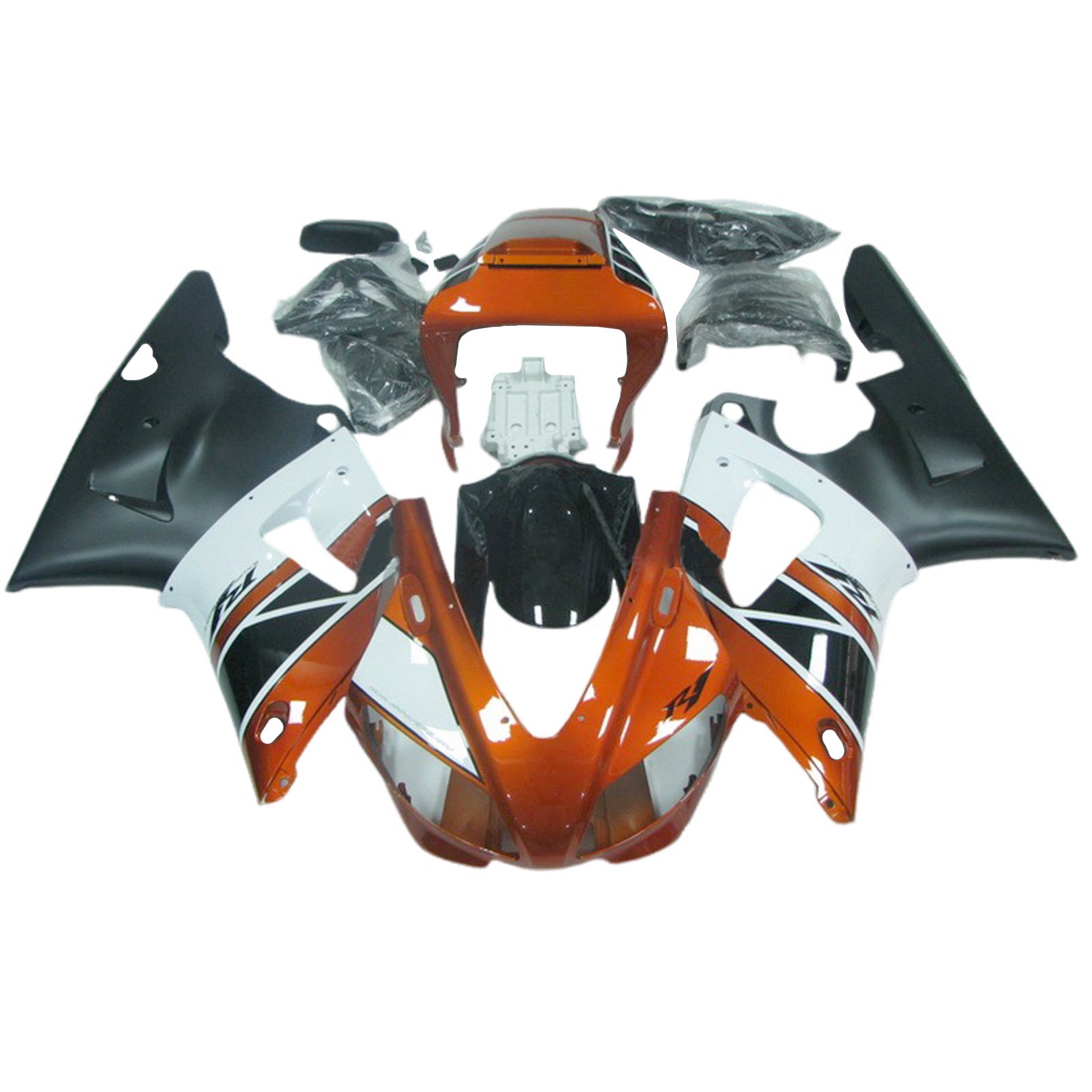 1998-1999 Yamaha YZF-R1 Injection Fairing Kit Bodywork Plastic ABS