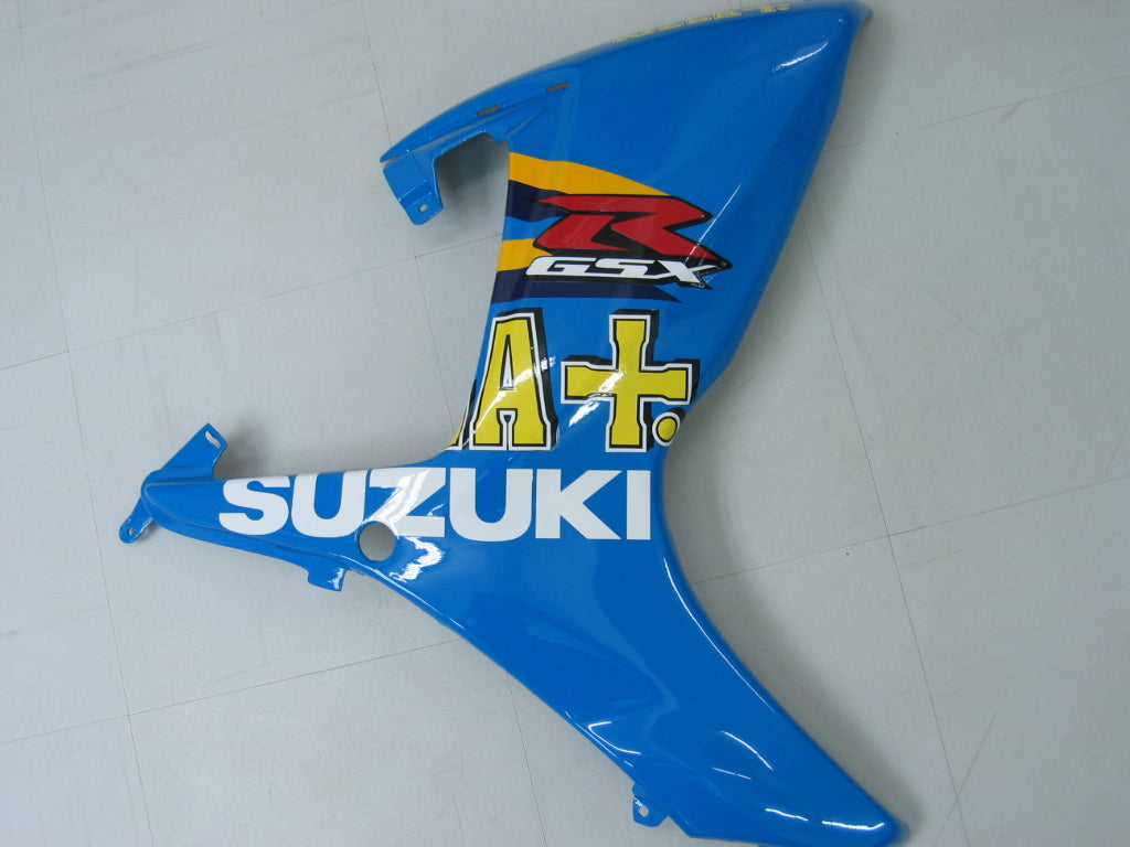 2006-2007 Suzuki GSXR 600 750 blauwe Rizla Racing stroomlijnkappen algemeen