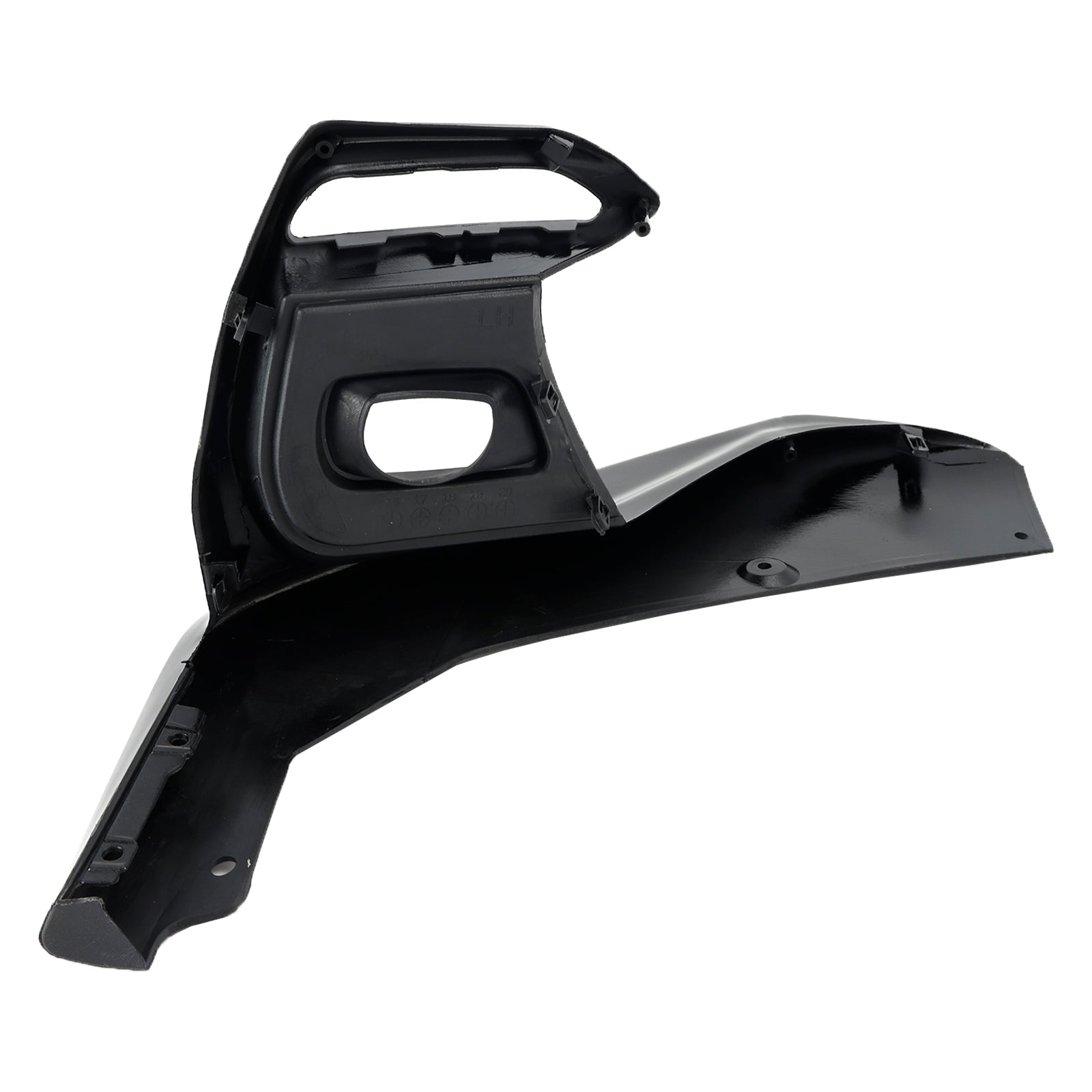 2018-2020 Infiniti Q50 Sport Bumper Fog Light Lamp Cover Black Grille Bezels