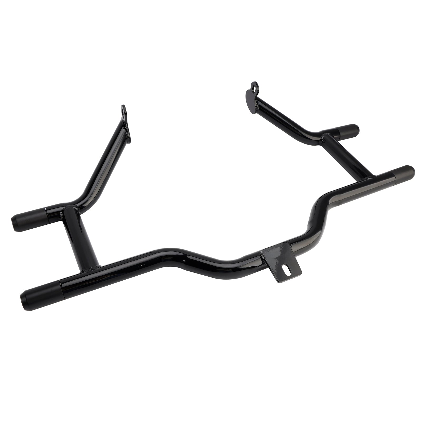 Engine Guard Crash Bar Frame Protector Bumper Black For Touring Road King 09-23