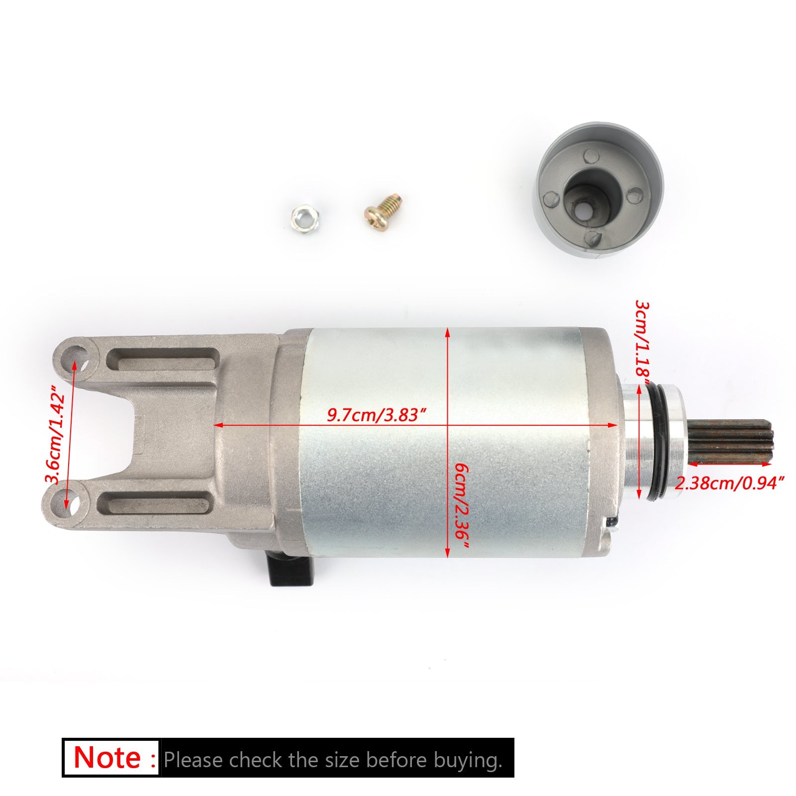 1991-1995 Suzuki GSF400 M/N/P Bandit Electric Starter Motor 31100-10D00