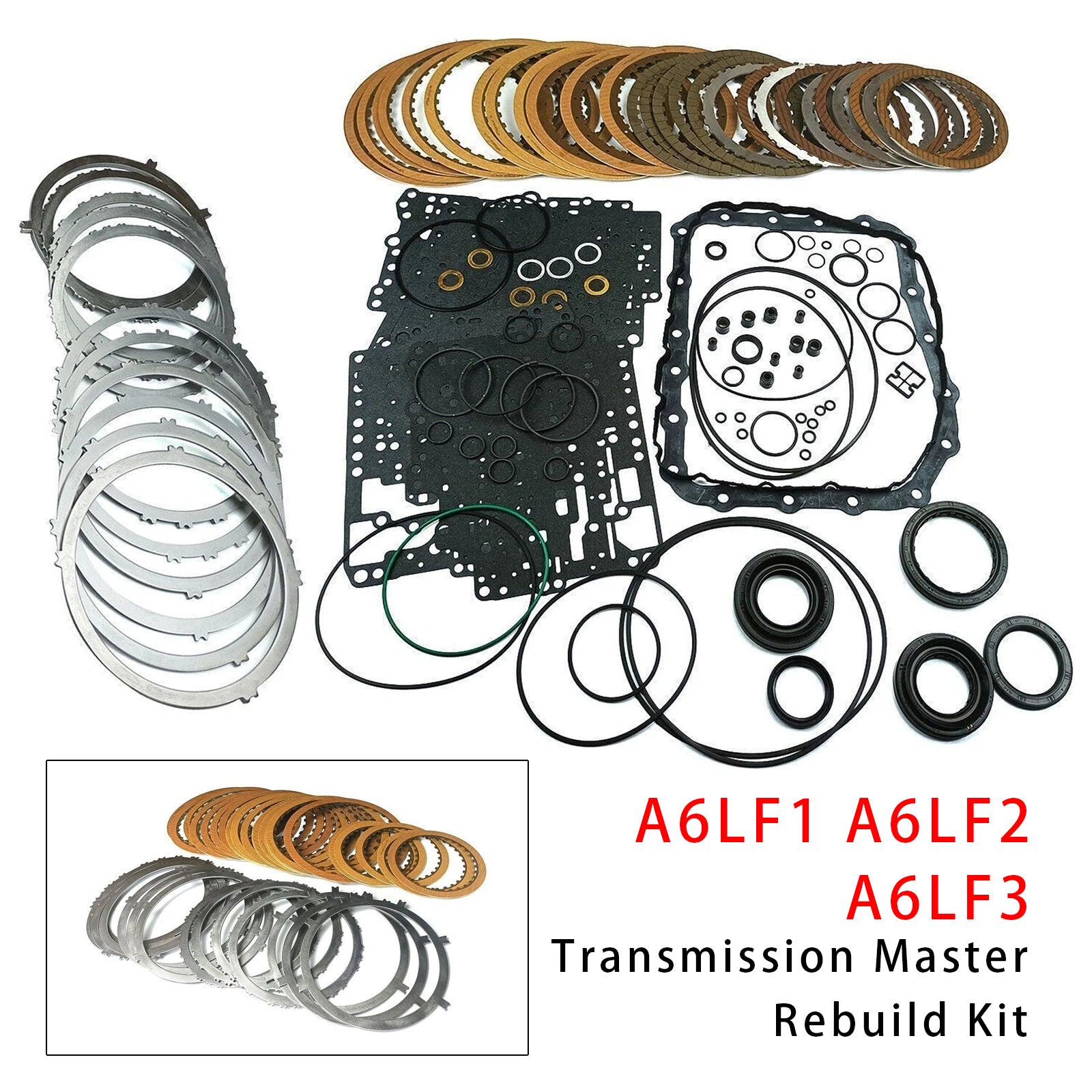 A6LF1 A6LF2 A6LF3 Transmission Master Rebuild Overhaul Kit For Hyundai Kia