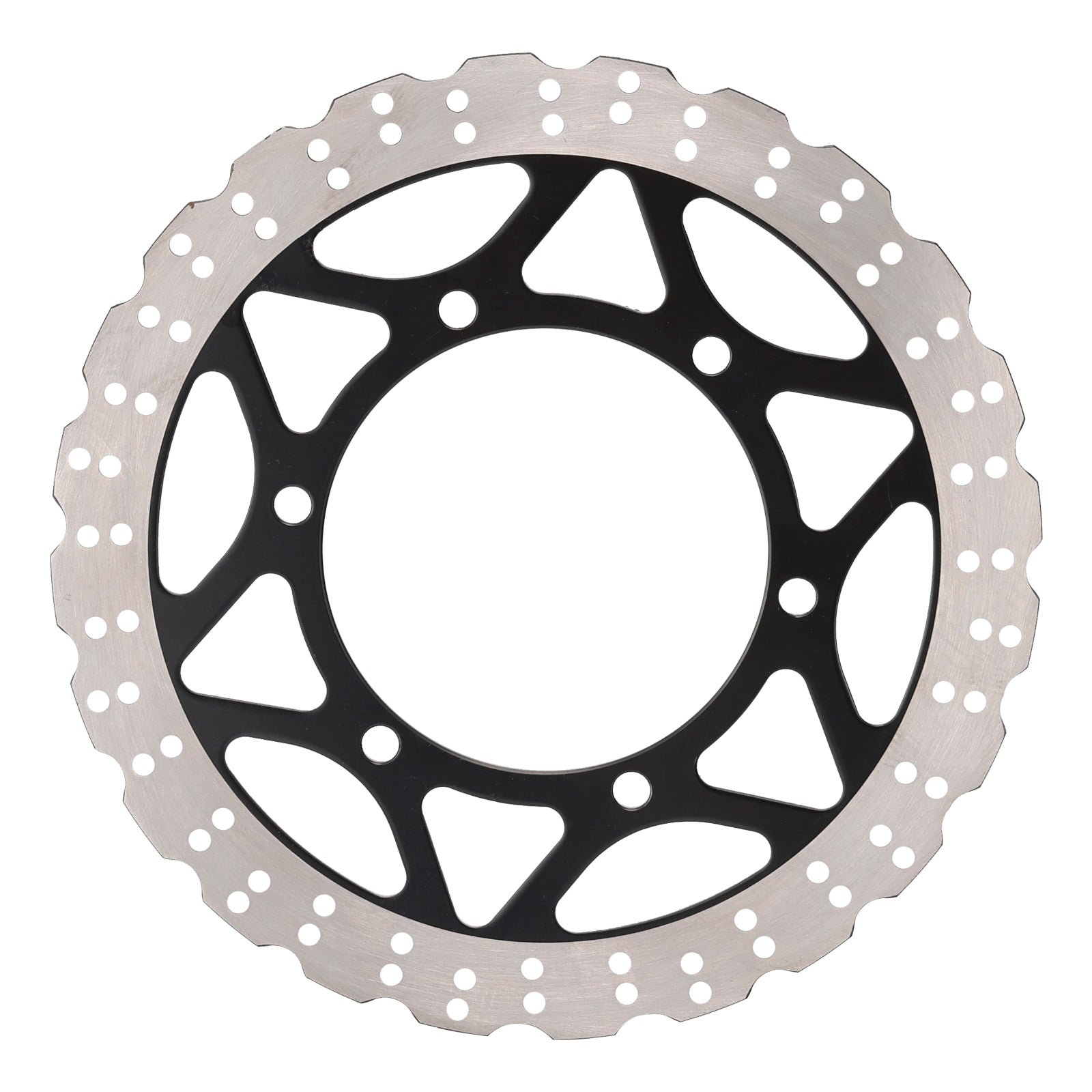 Rotor de disco de freio sólido frontal para Kawasaki Ninja 250 R EX250 2008 - 2012