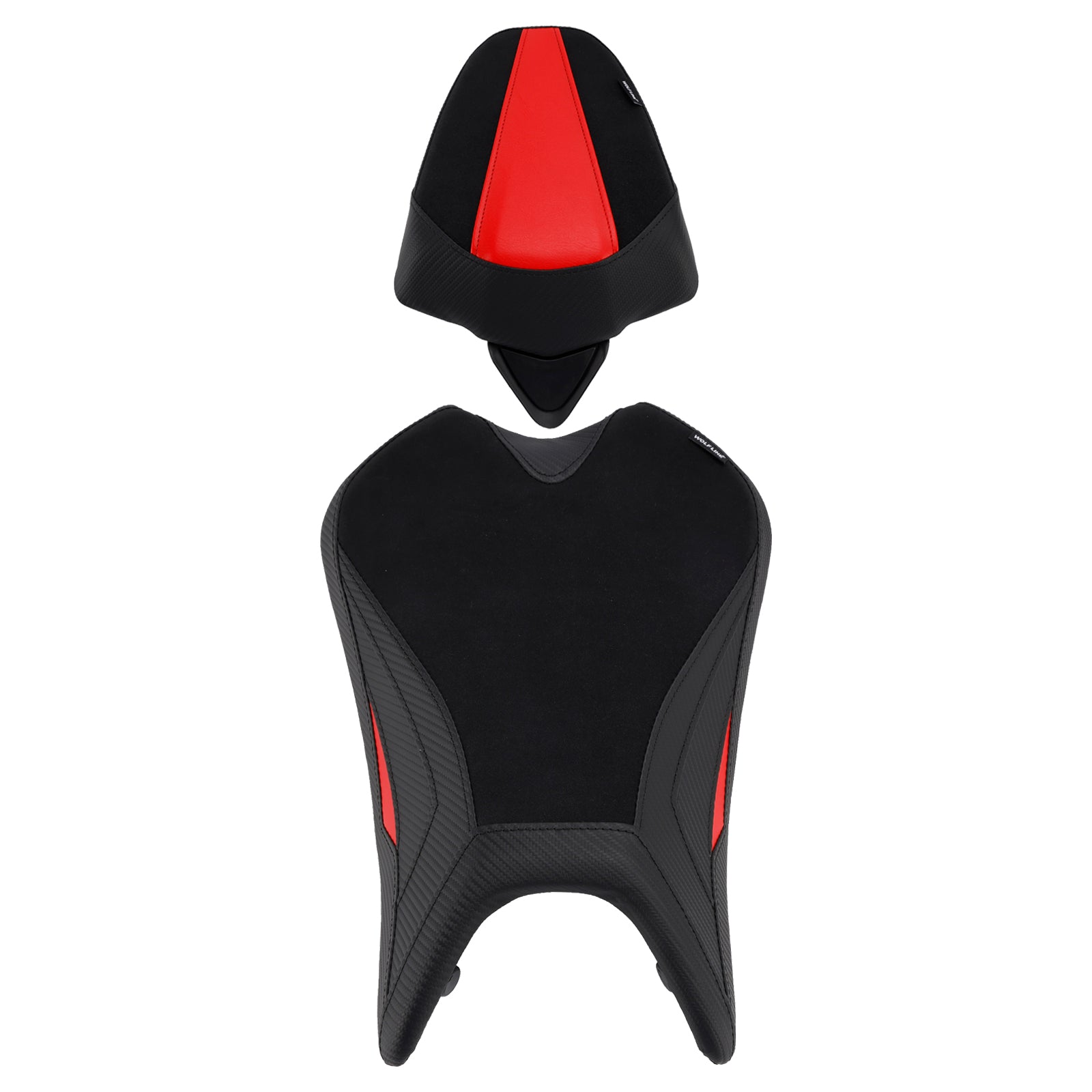 Lower Front W/ Rear Seat Driver Pillion Black For Aprilia Rs457 Rs 457 2024-2025