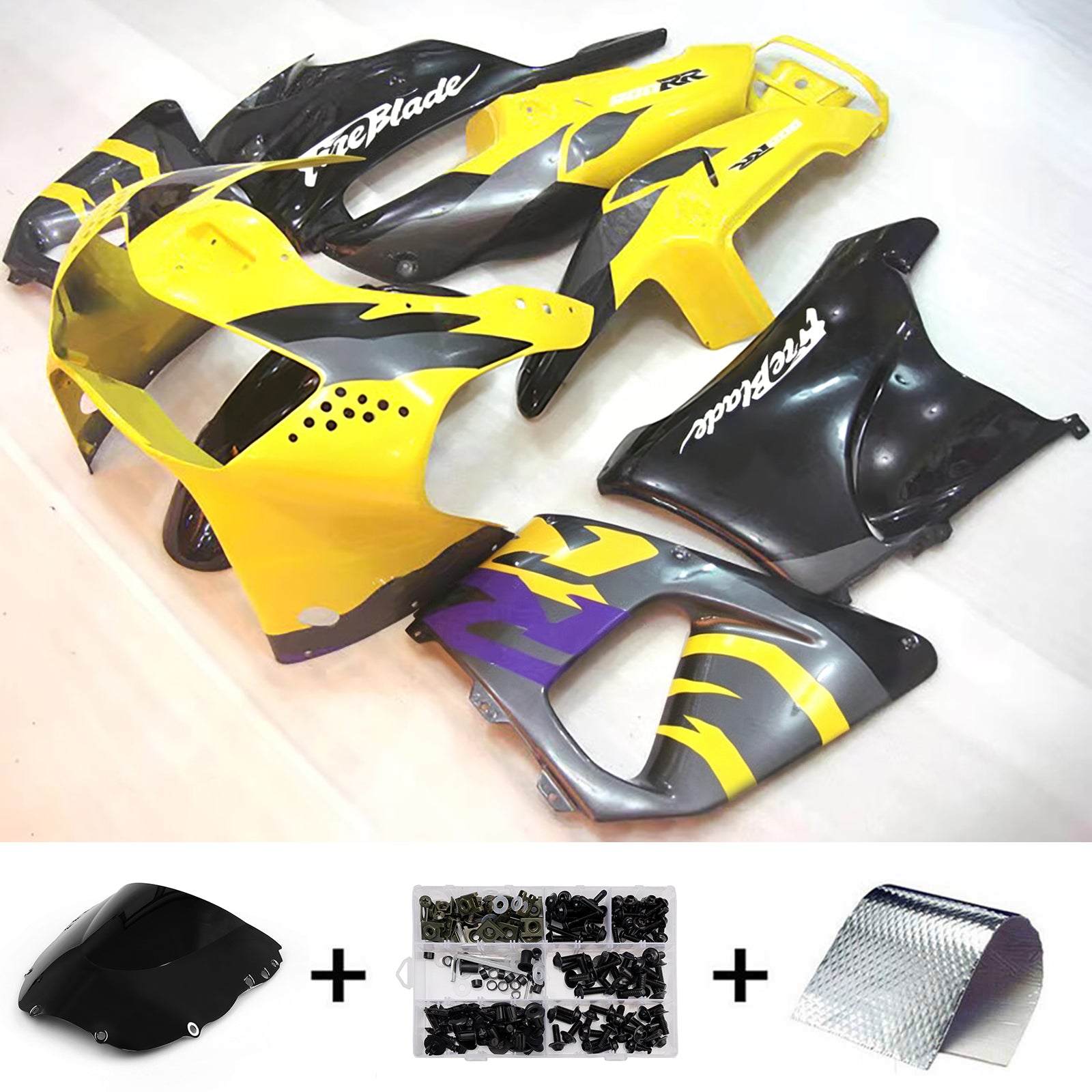 Injection Fairing Kit Bodywork Plastic ABS For Honda CBR900RR 919 1998-1999