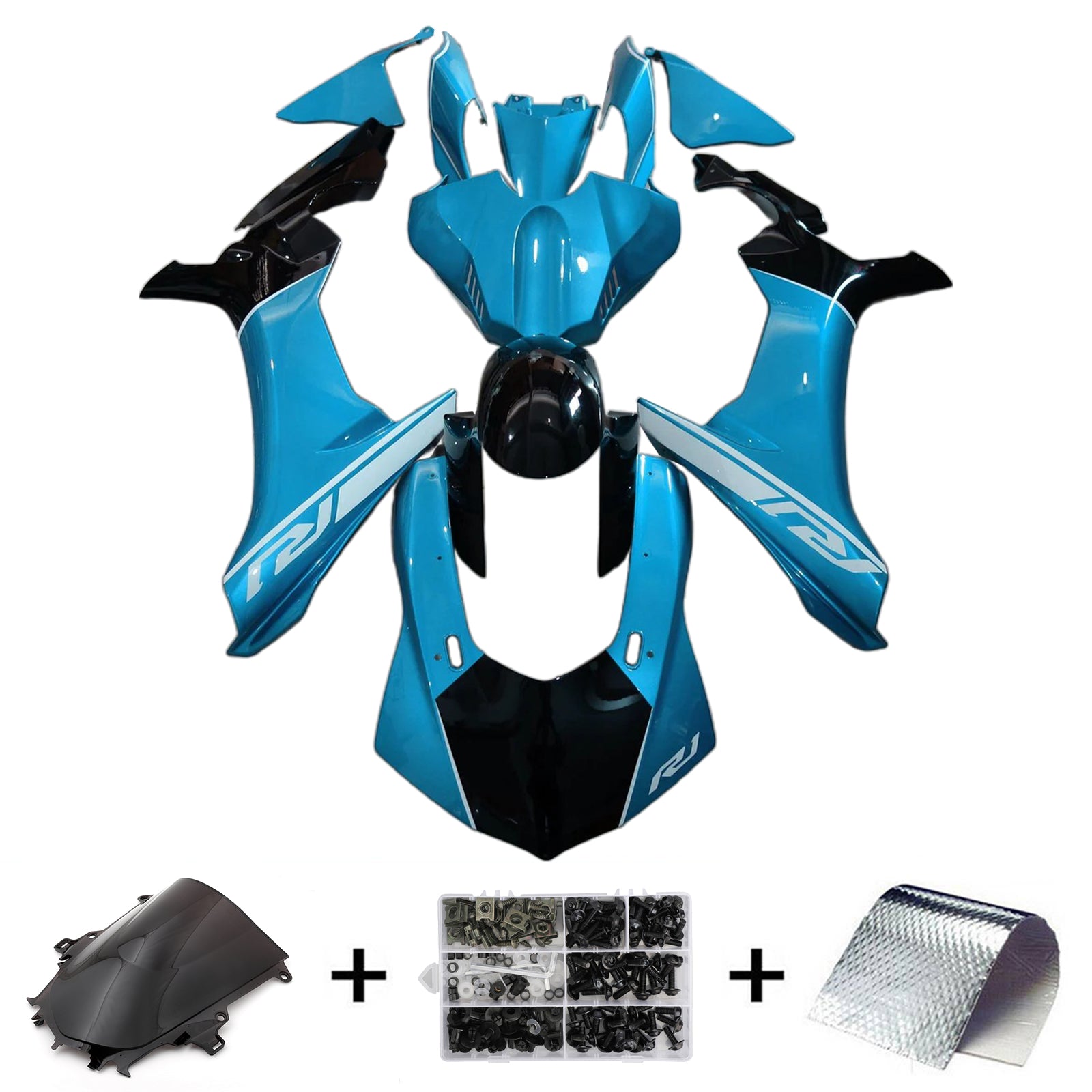 2020-2024 Yamaha YZF-R1 Injection Fairing Kit Bodywork Plastic ABS