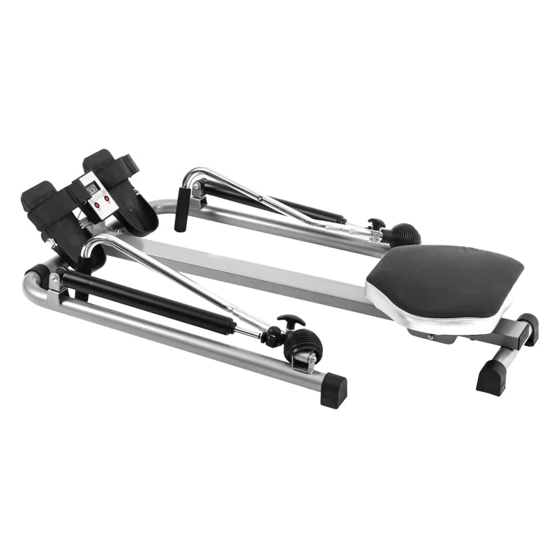 Home Gym Adjustable Exercise Rowing Machine Rower Double Hydraulic Resistance