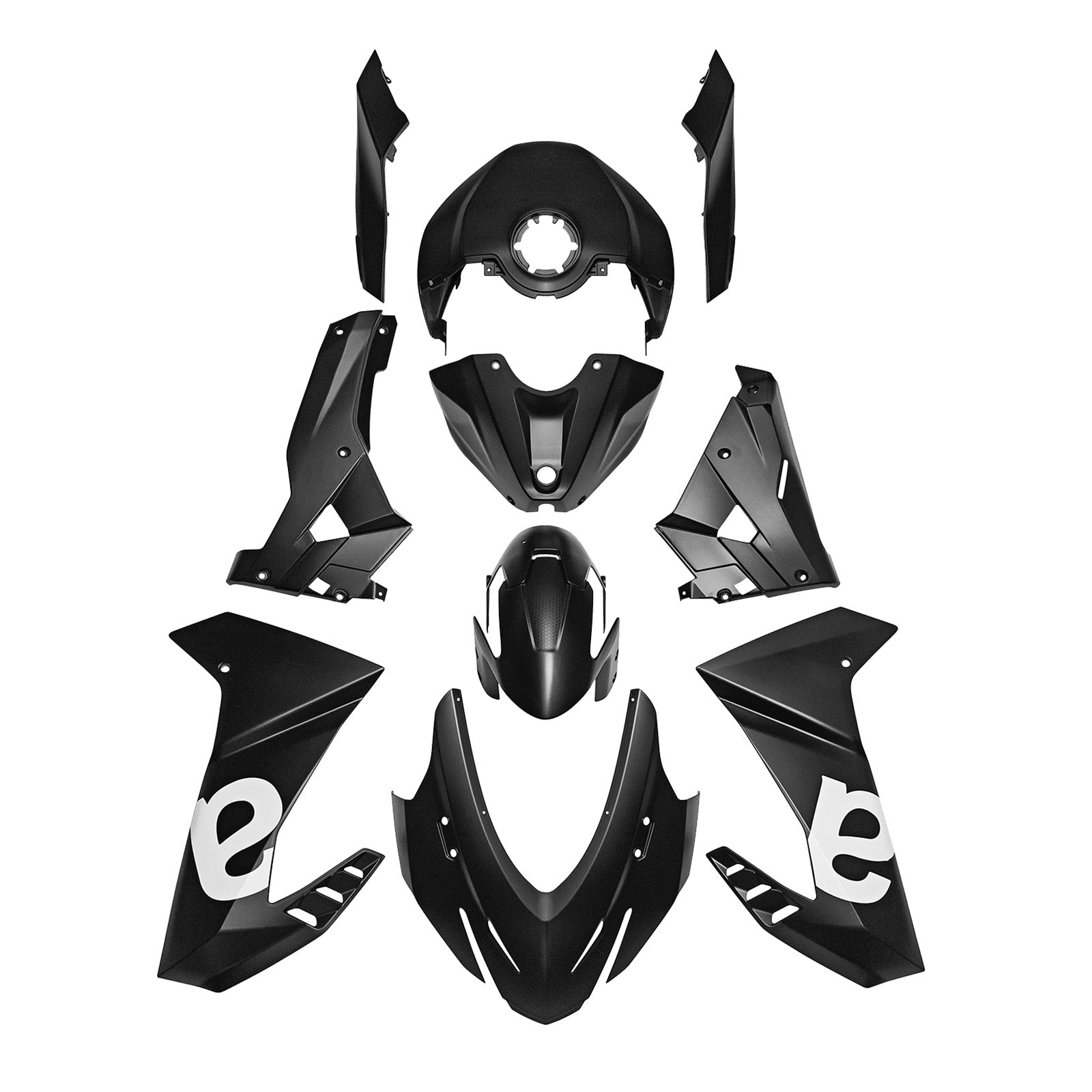 Injection ABS Kit de carénage de carrosserie en plastique pour Aprilia RS457 2024-2025 04 #