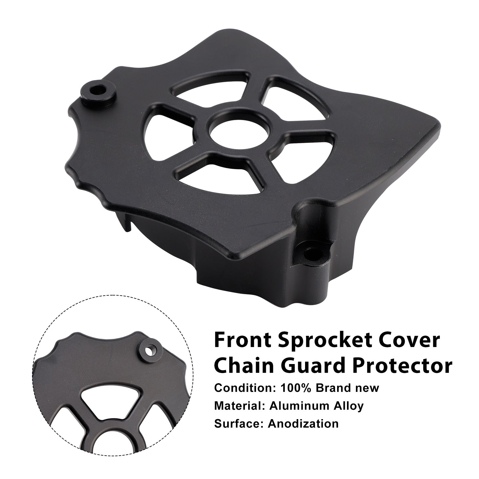 Front Sprocket Cover Chain Guard Protector For Honda XR650L 1993-2025