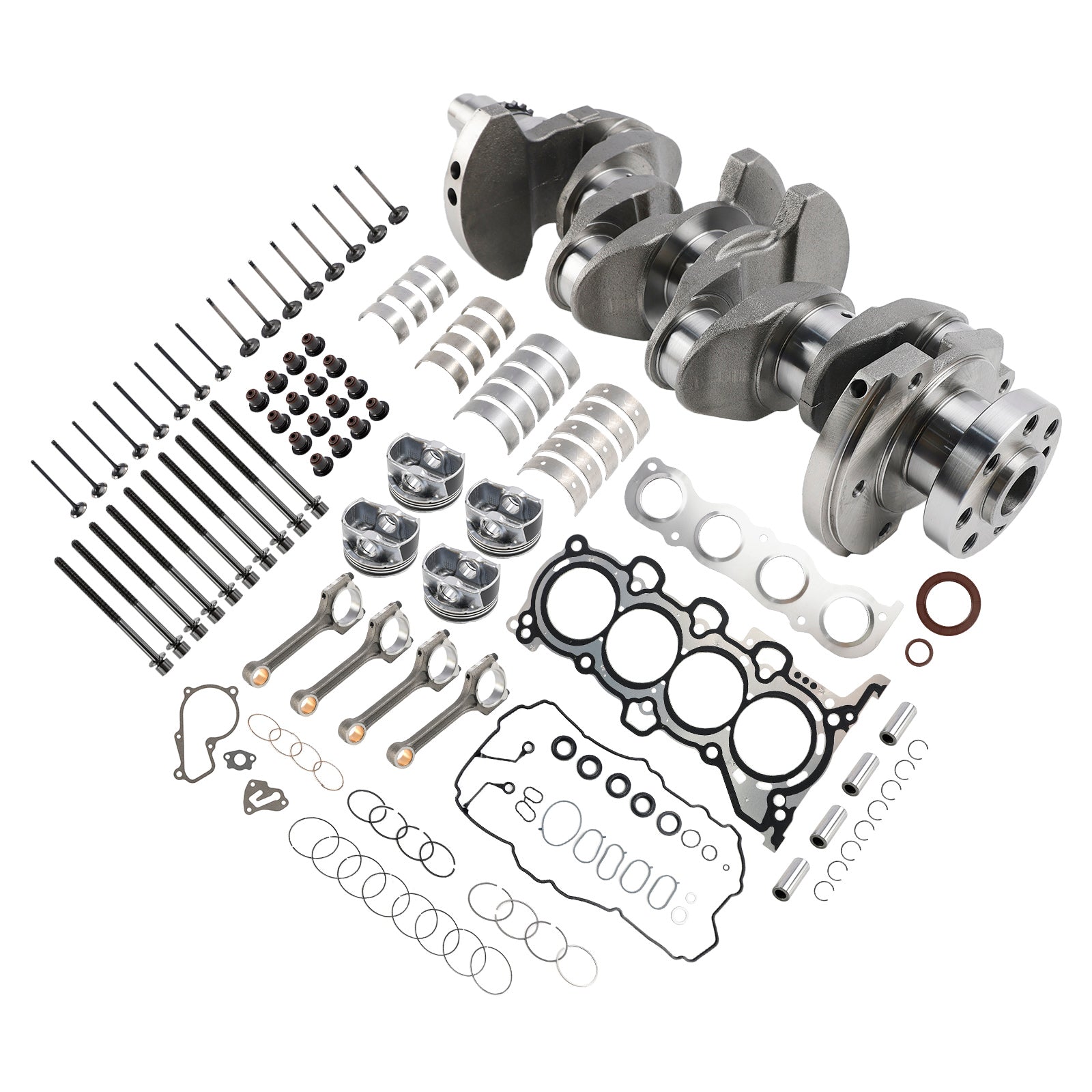 G4NC Engine Rebuild Overhaul Kit For Hyundai Tucson Kia Soul 12-19 Forte 2.0L