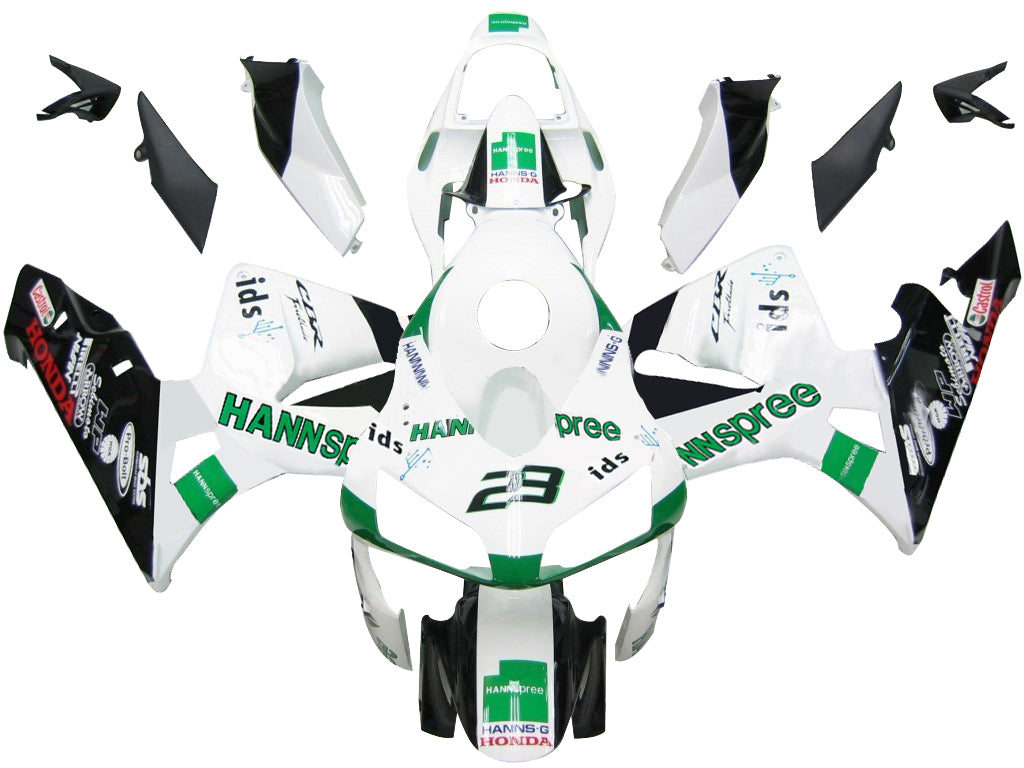 2003-2004 Honda CBR 600 RR nr. 23 Hannspree Racing stroomlijnkappen algemeen