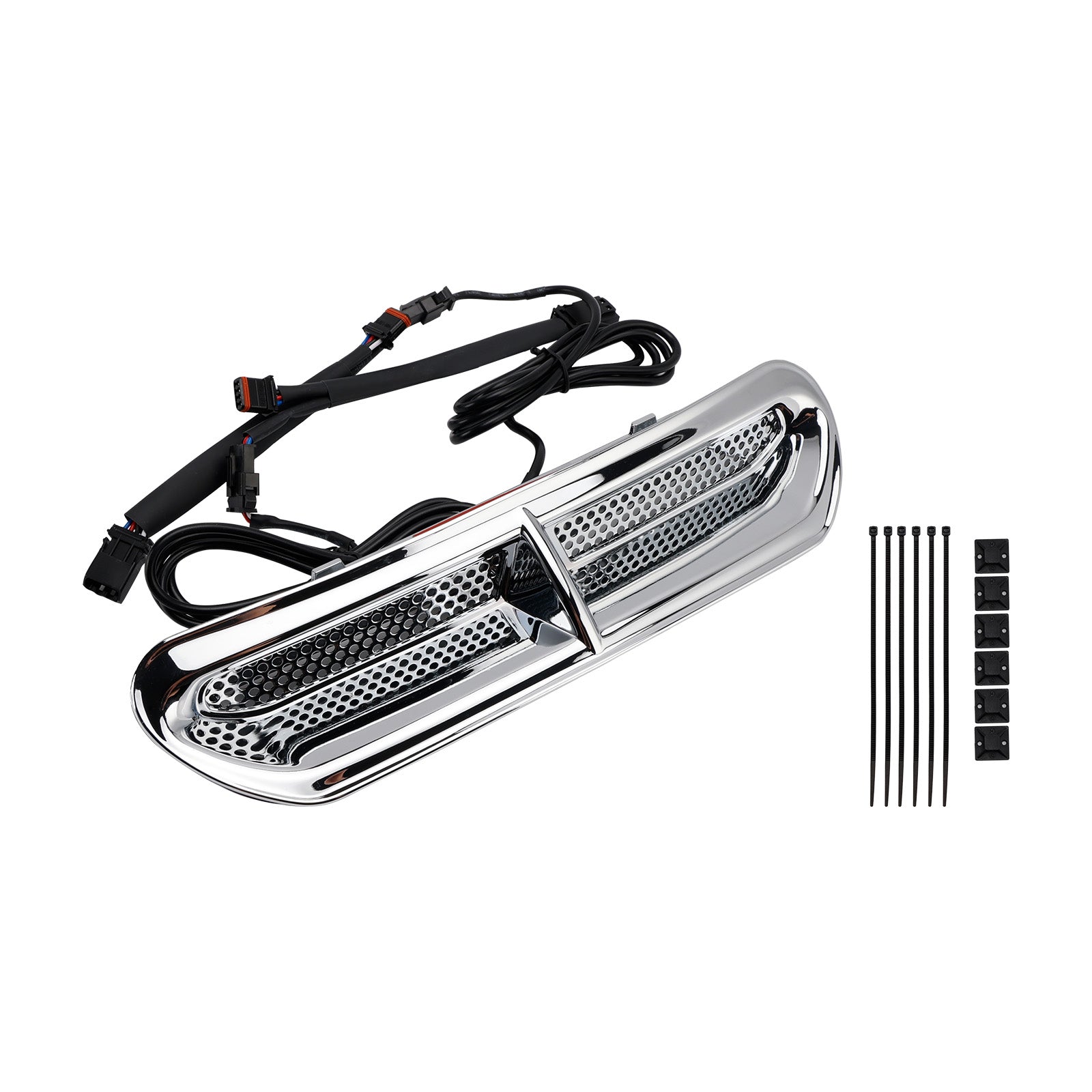 Front Fairing Air Vent LED Light For Touring Street Glide 2014-2024