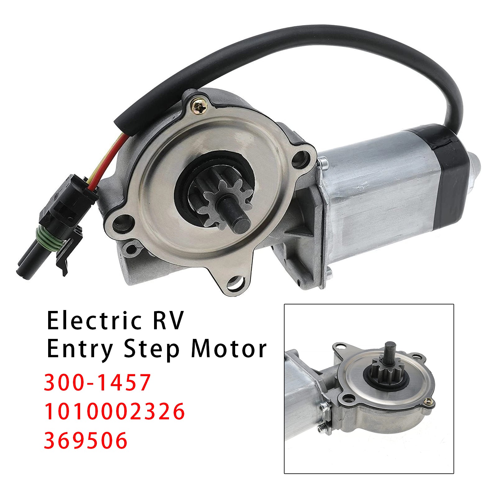 300-1457 Electric RV Entry Step Motor For 1010002326 369506 Revolution Series