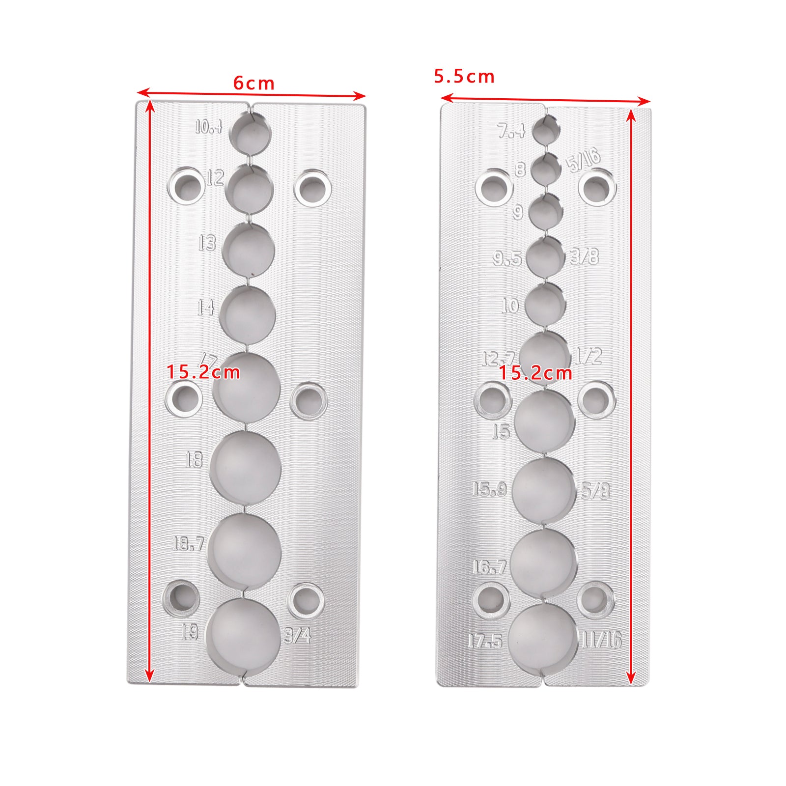 Kit de abrazadera de eje para reconstrucción de eje de tornillo de banco/soporte de varilla, 18 tamaños, 7,4mm-19mm para fox