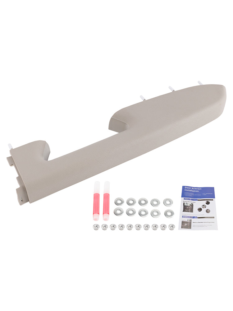 Front Right Armrest Repair Kit For Chevy Silverado 1500 2500HD 2010-2014 Gray