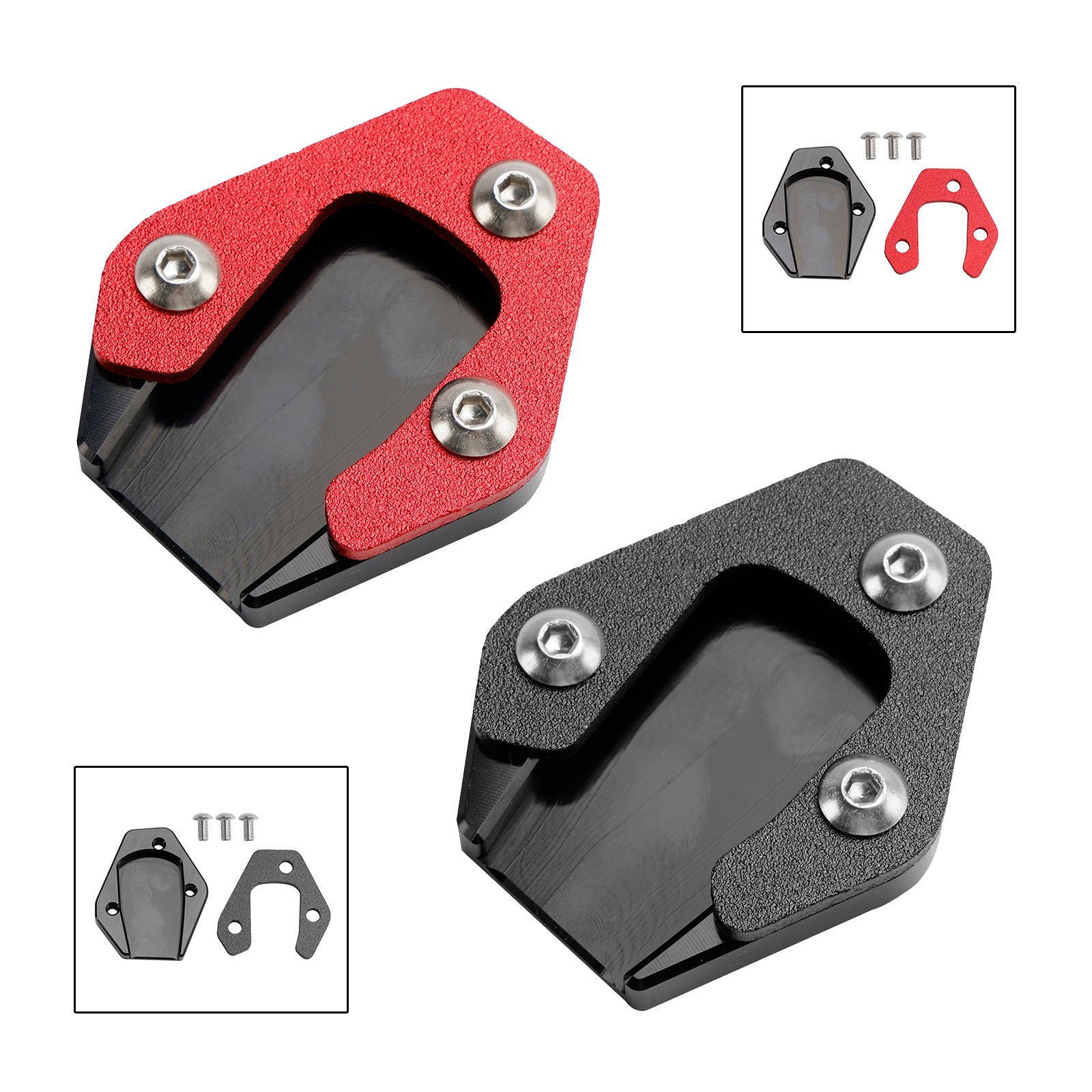 Kickstand Enlarge Plate Pad fit for HONDA GROM 125 MSX125 13-24 MONKEY 125 18-24