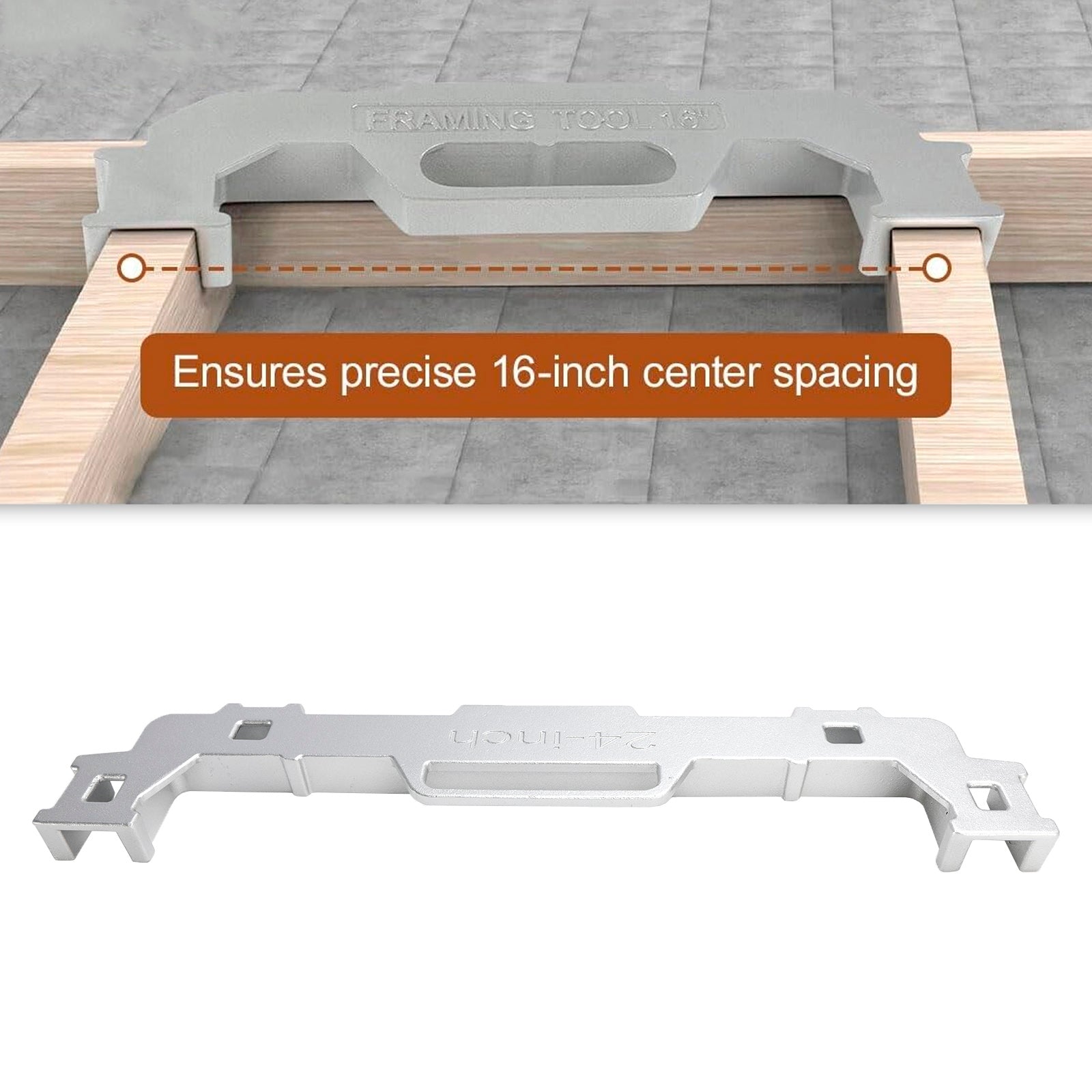 Stud Tool Frame Precisie Layout Inch 16/16/24 Muur On-Center Tools Master