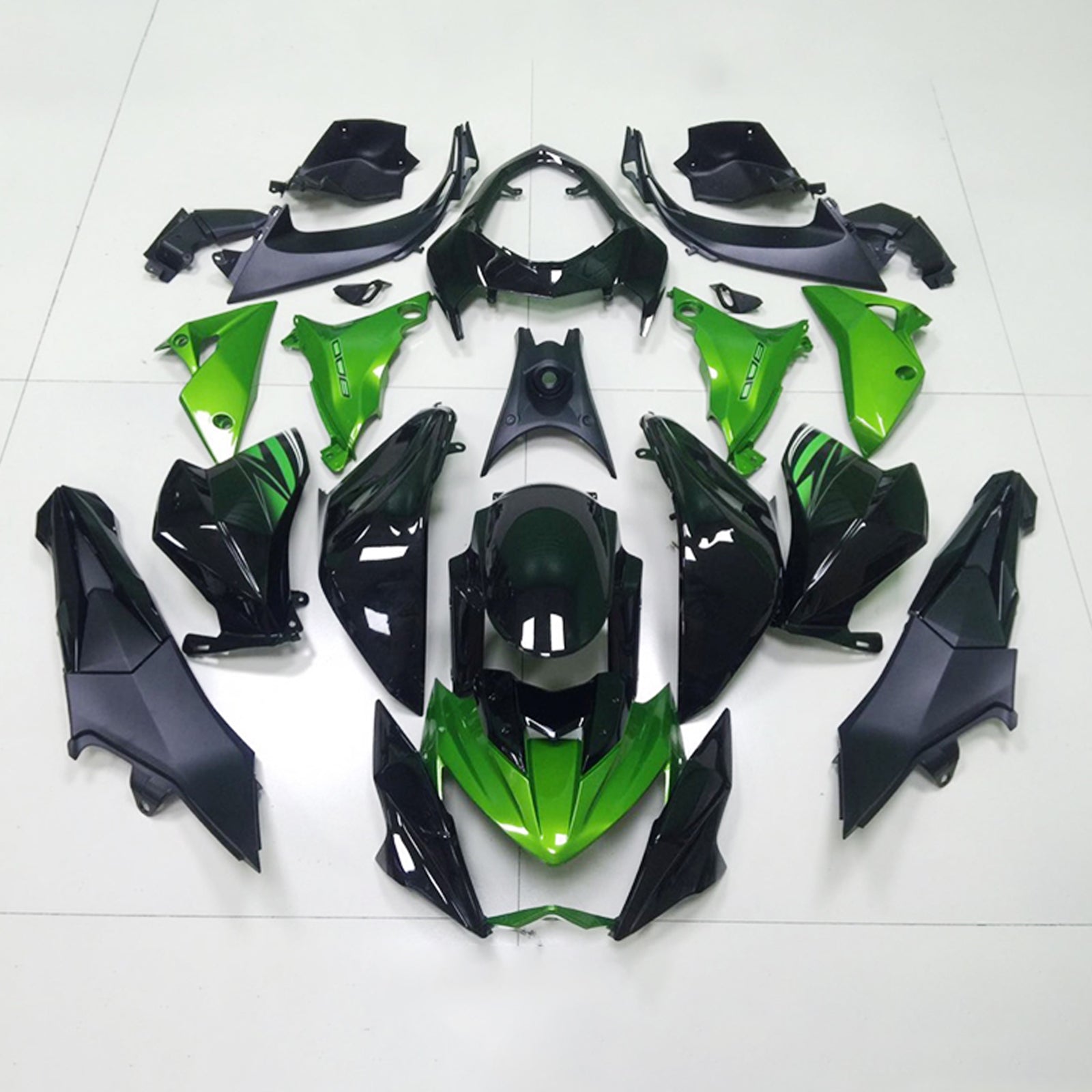 2013-2018 Kawasaki Z800 Injeksjon Fairing Kit Bodywork Plastic ABS#118