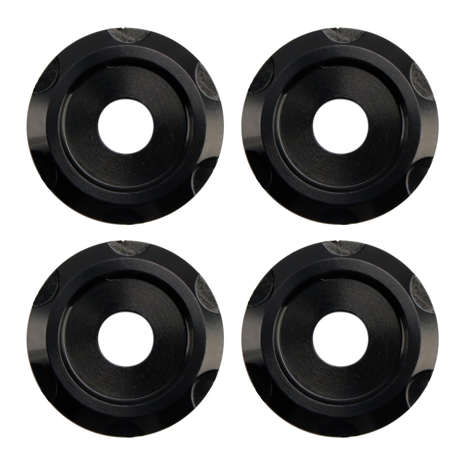 4x ALU Black Decorative Windshield Screws For Road Glide FLTR FLTRX 2015-2023